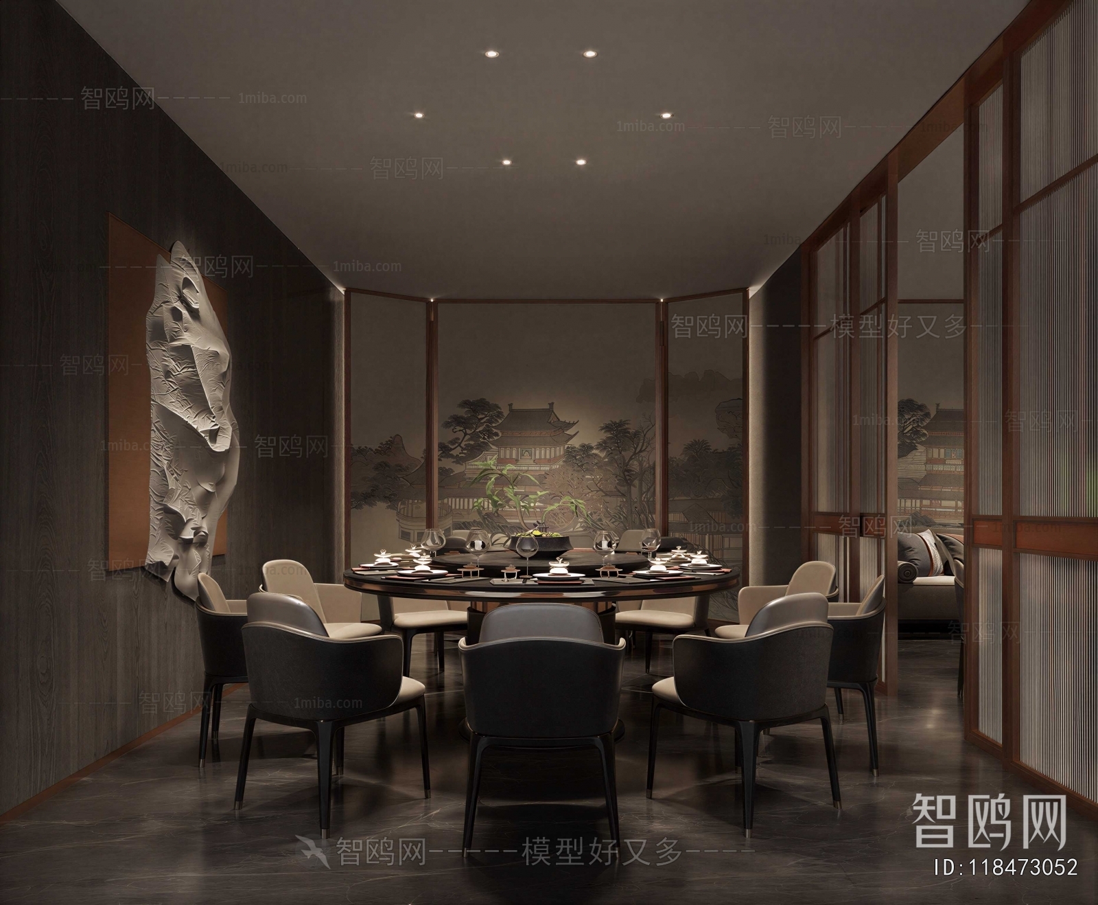 New Chinese Style Restaurant Box