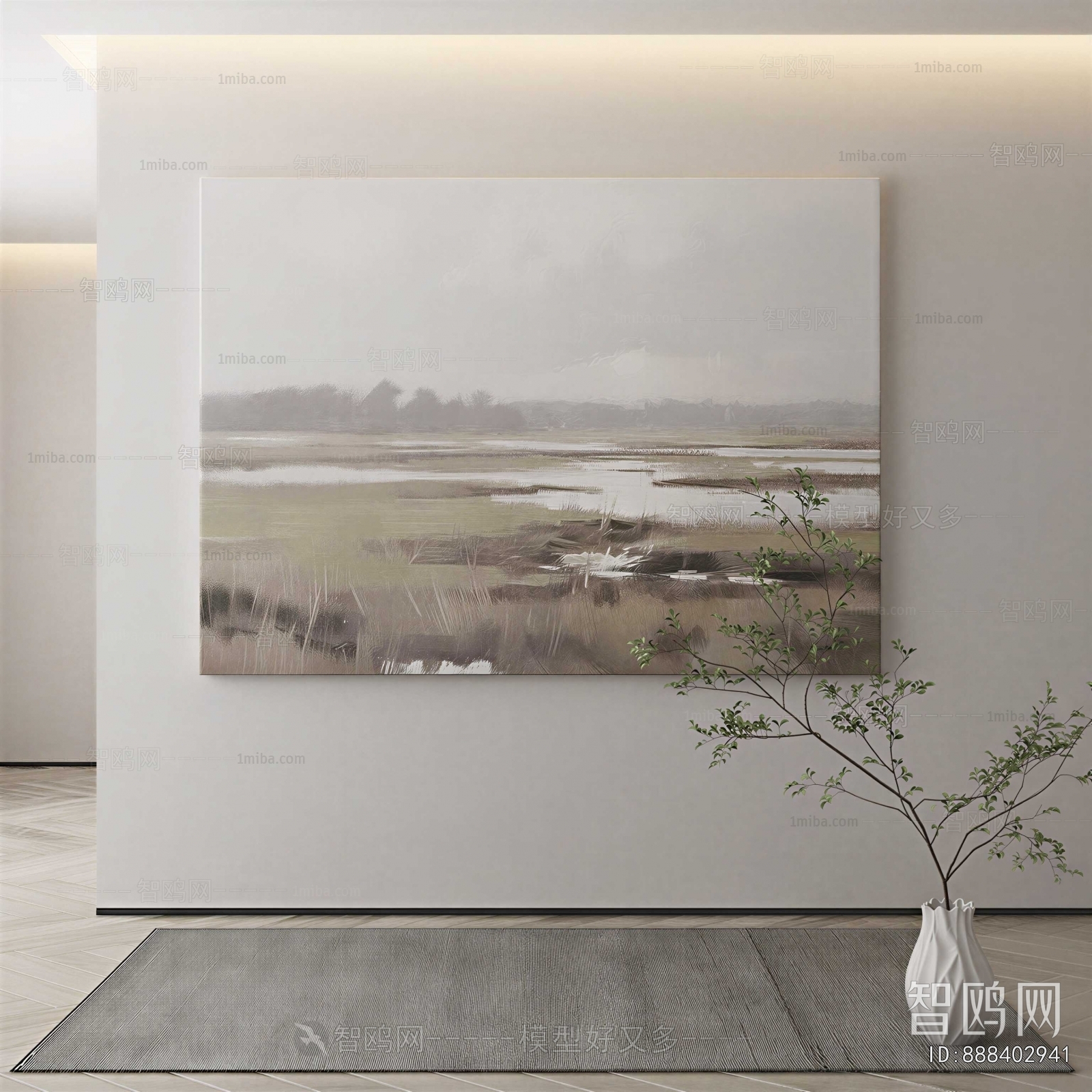 Wabi-sabi Style Painting