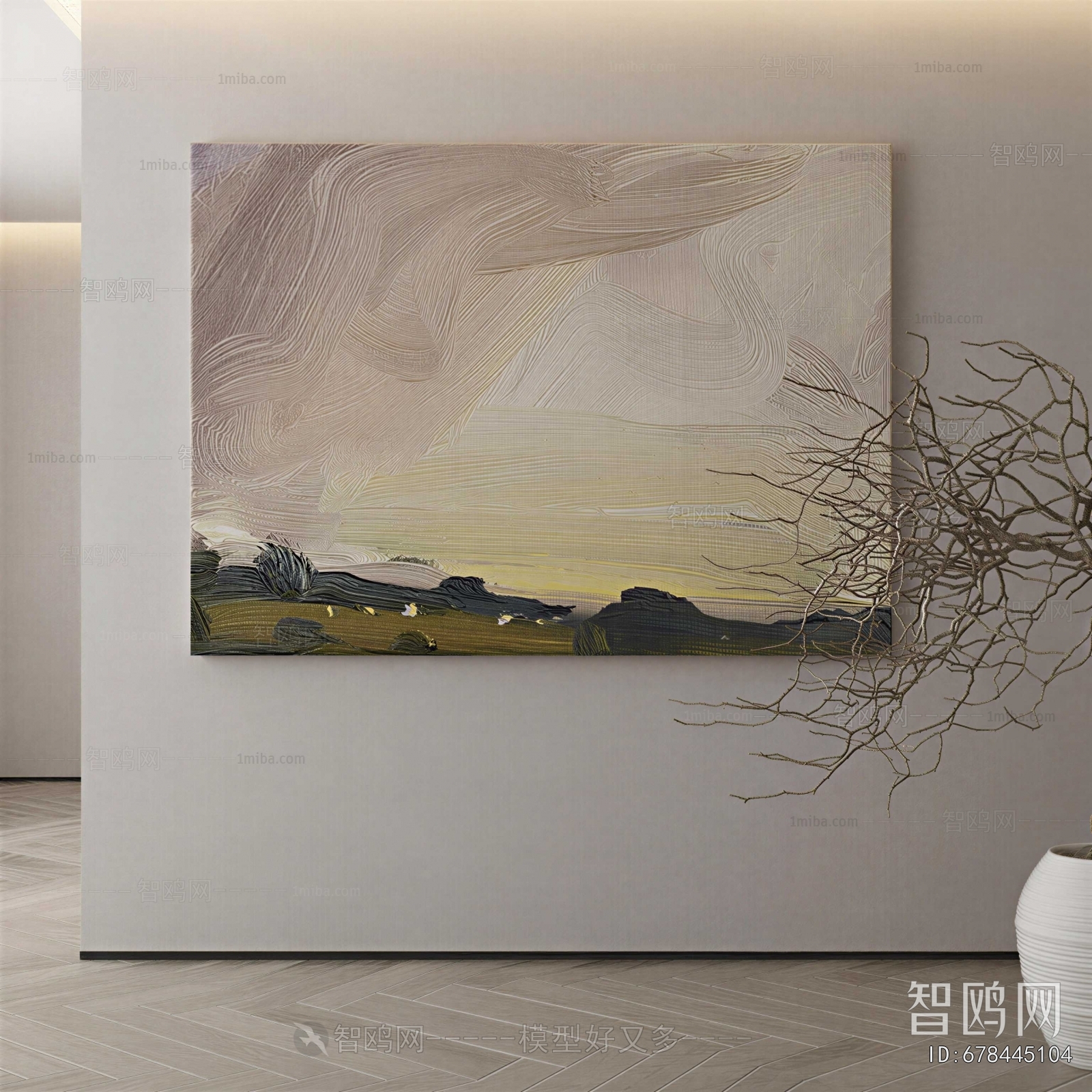 Wabi-sabi Style Painting