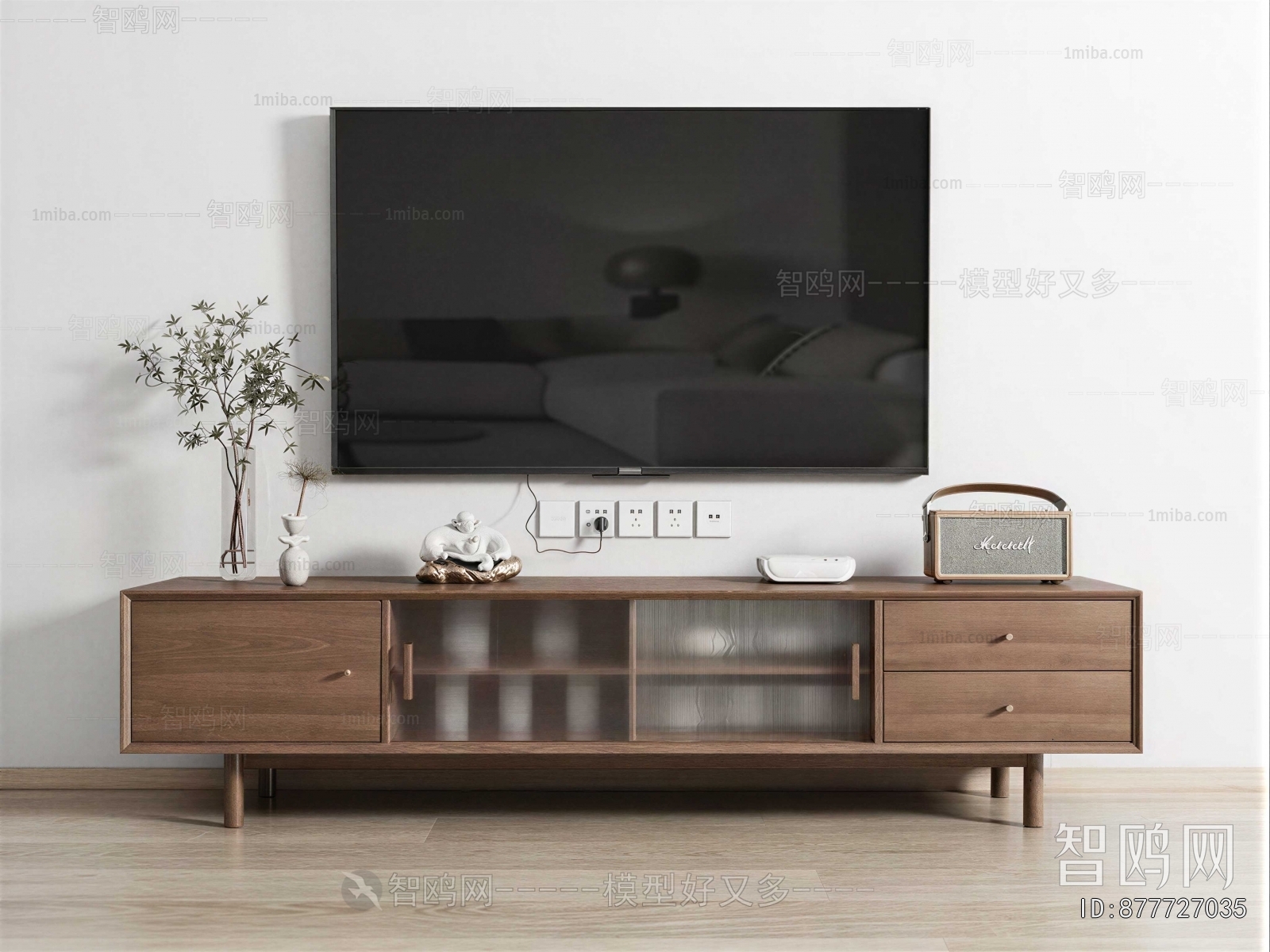 Nordic Style TV Cabinet