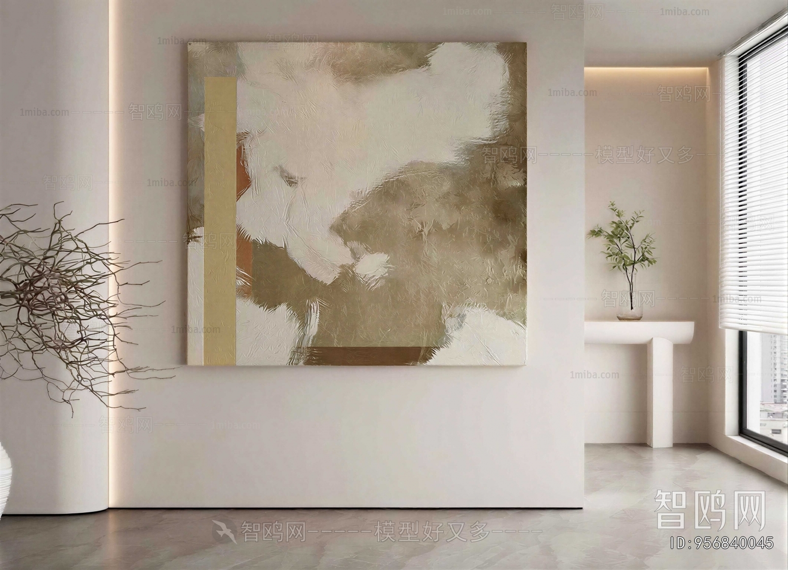 Wabi-sabi Style Painting