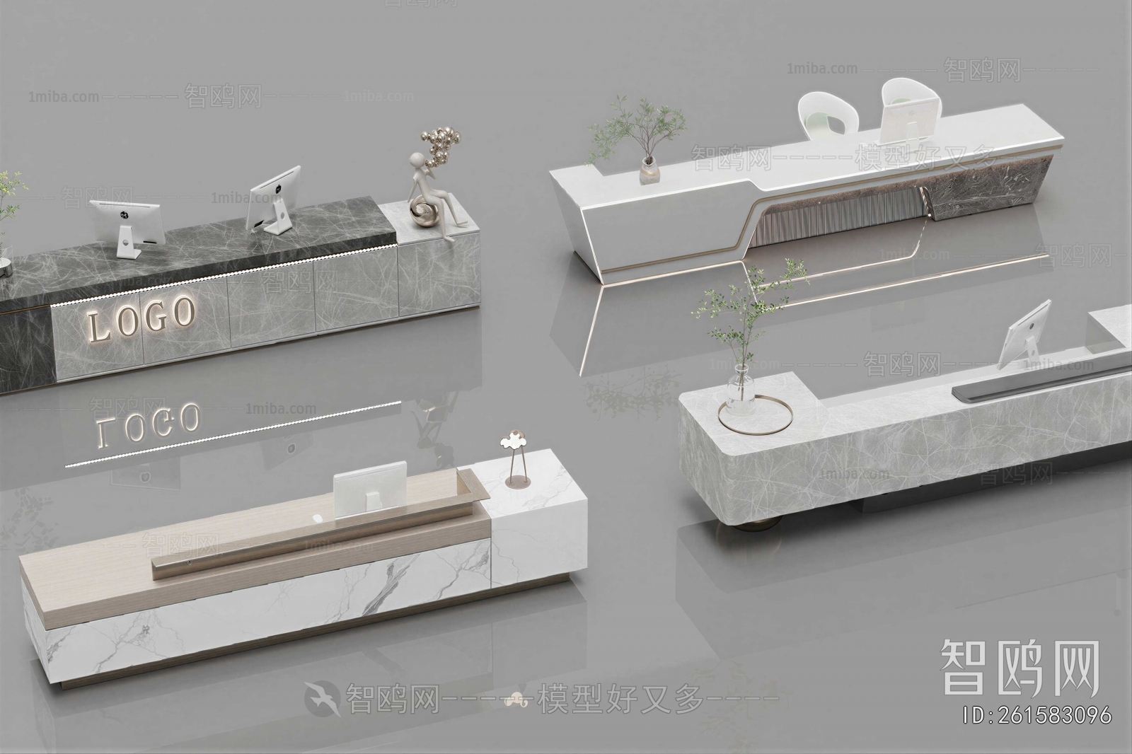 Modern Reception Desk