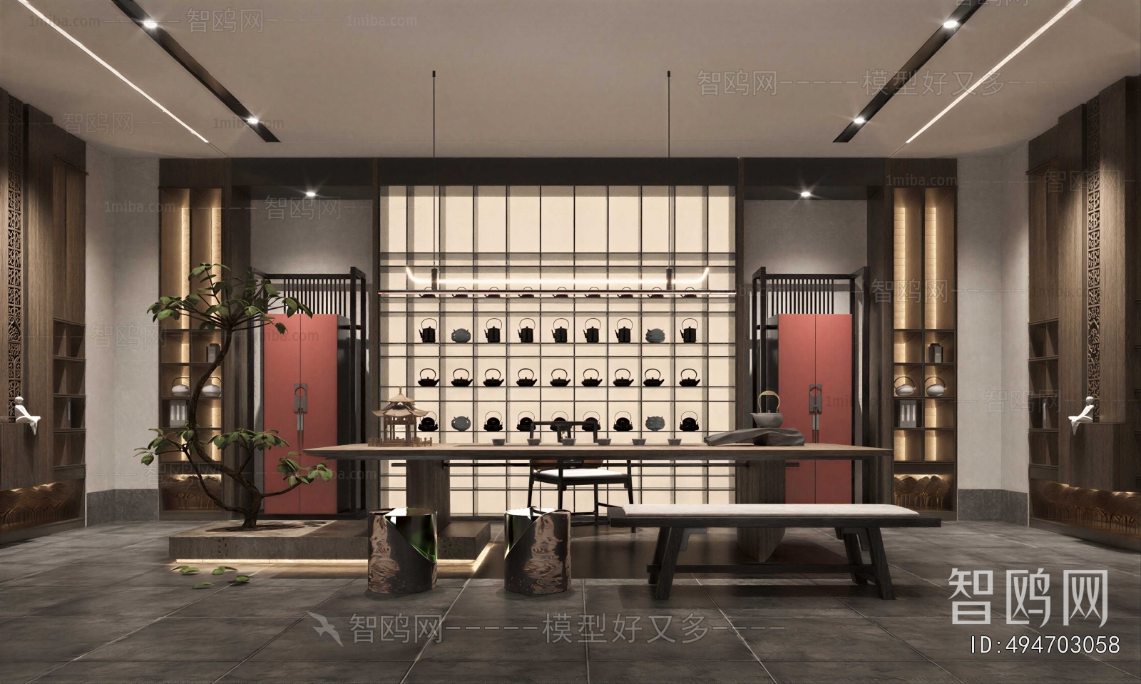 New Chinese Style Tea House