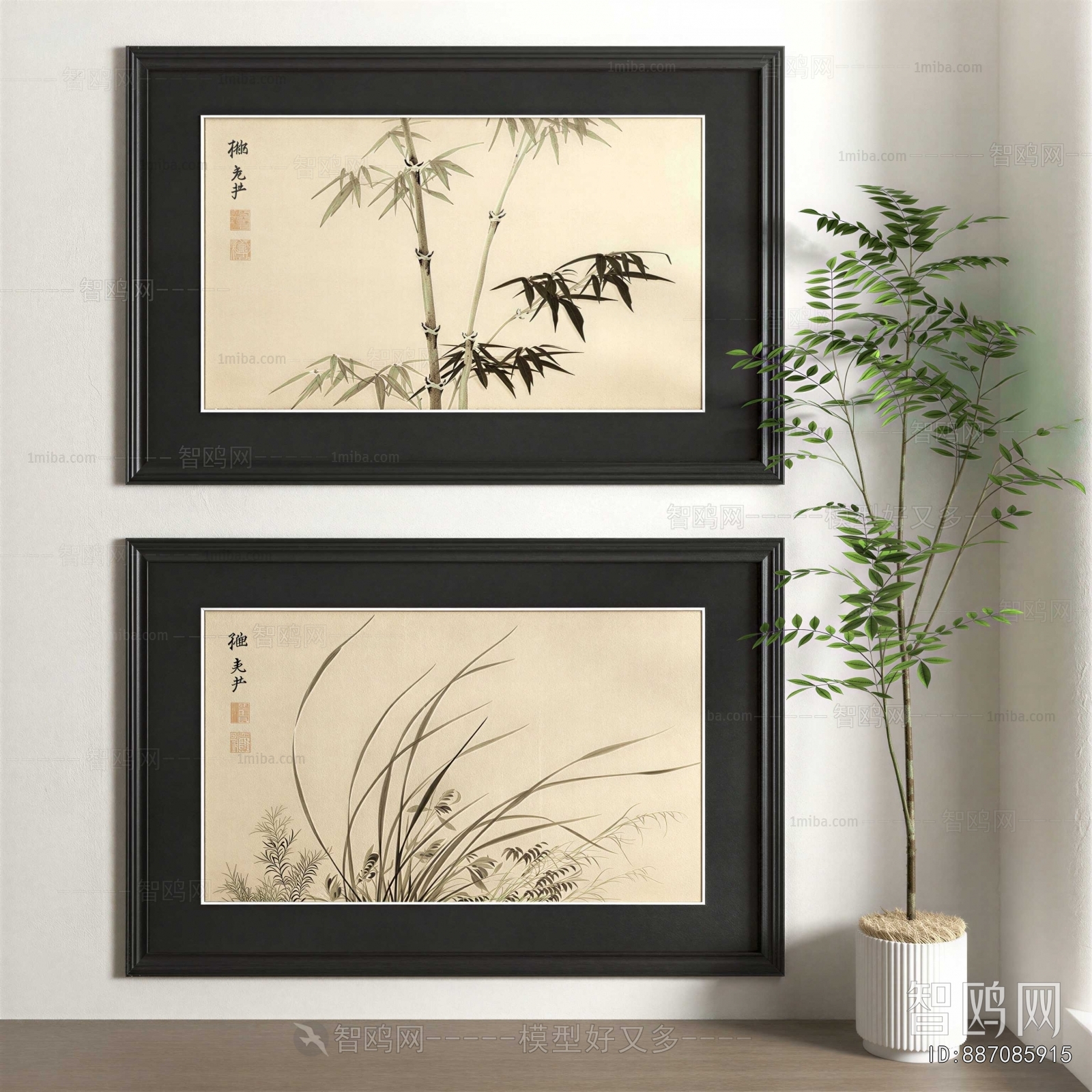 New Chinese Style Painting