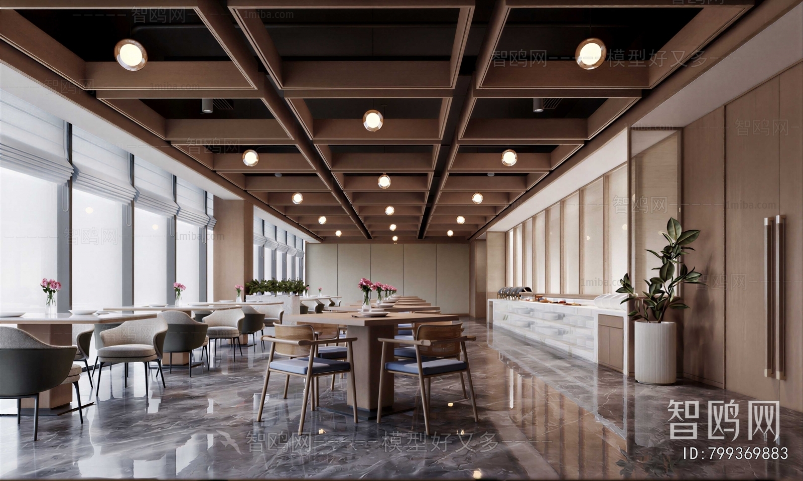 New Chinese Style Cafeteria