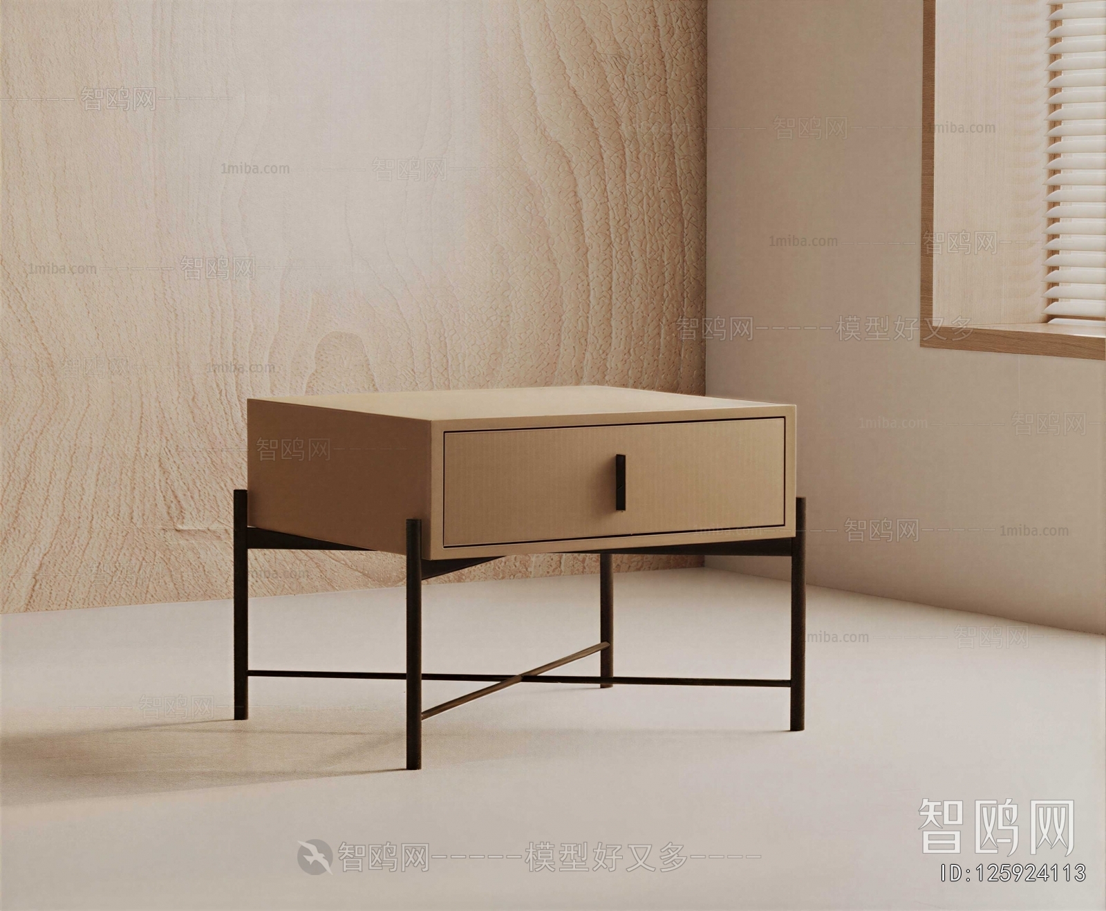 Modern Bedside Cupboard