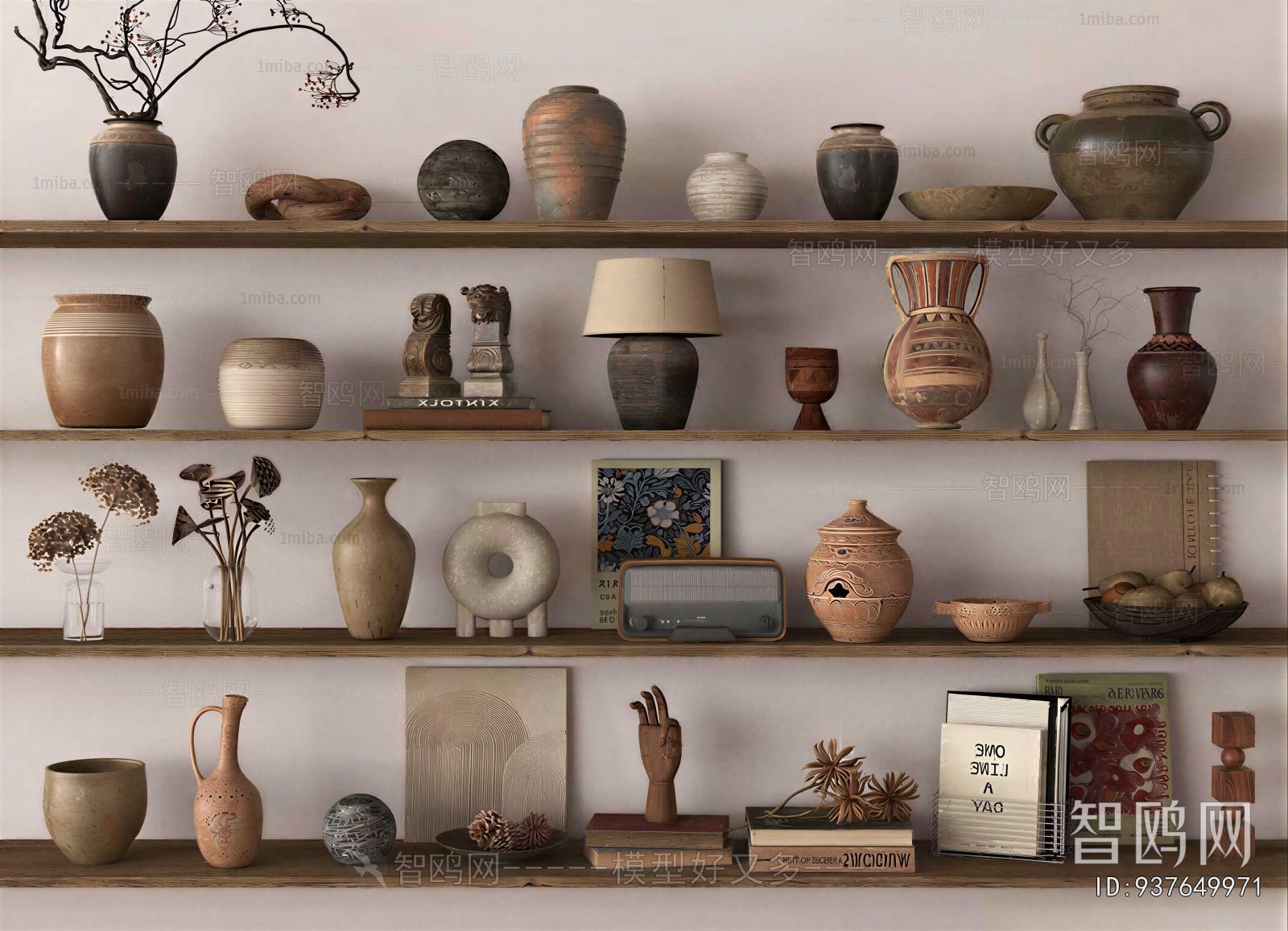 Wabi-sabi Style Decorative Set