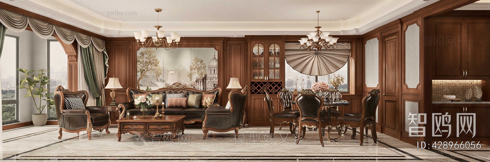 European Style A Living Room