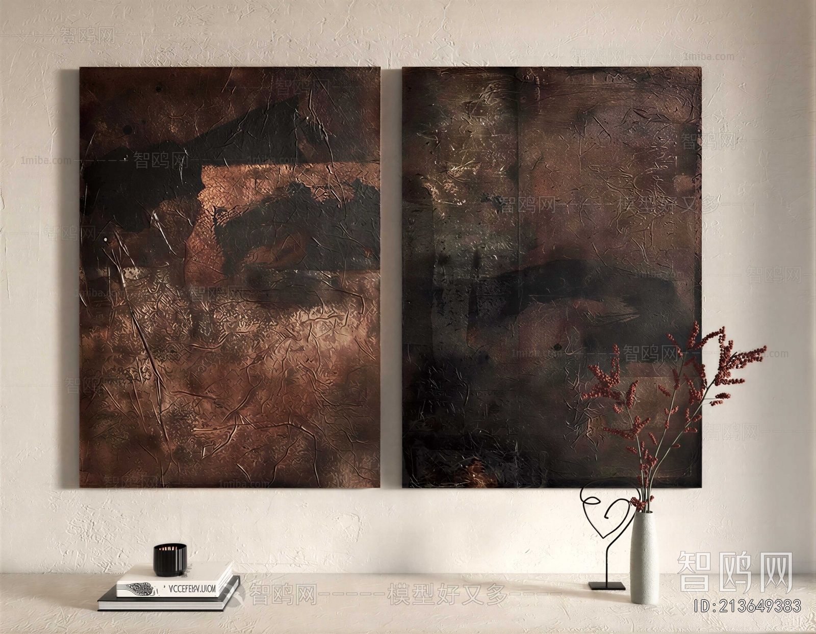 Wabi-sabi Style Painting