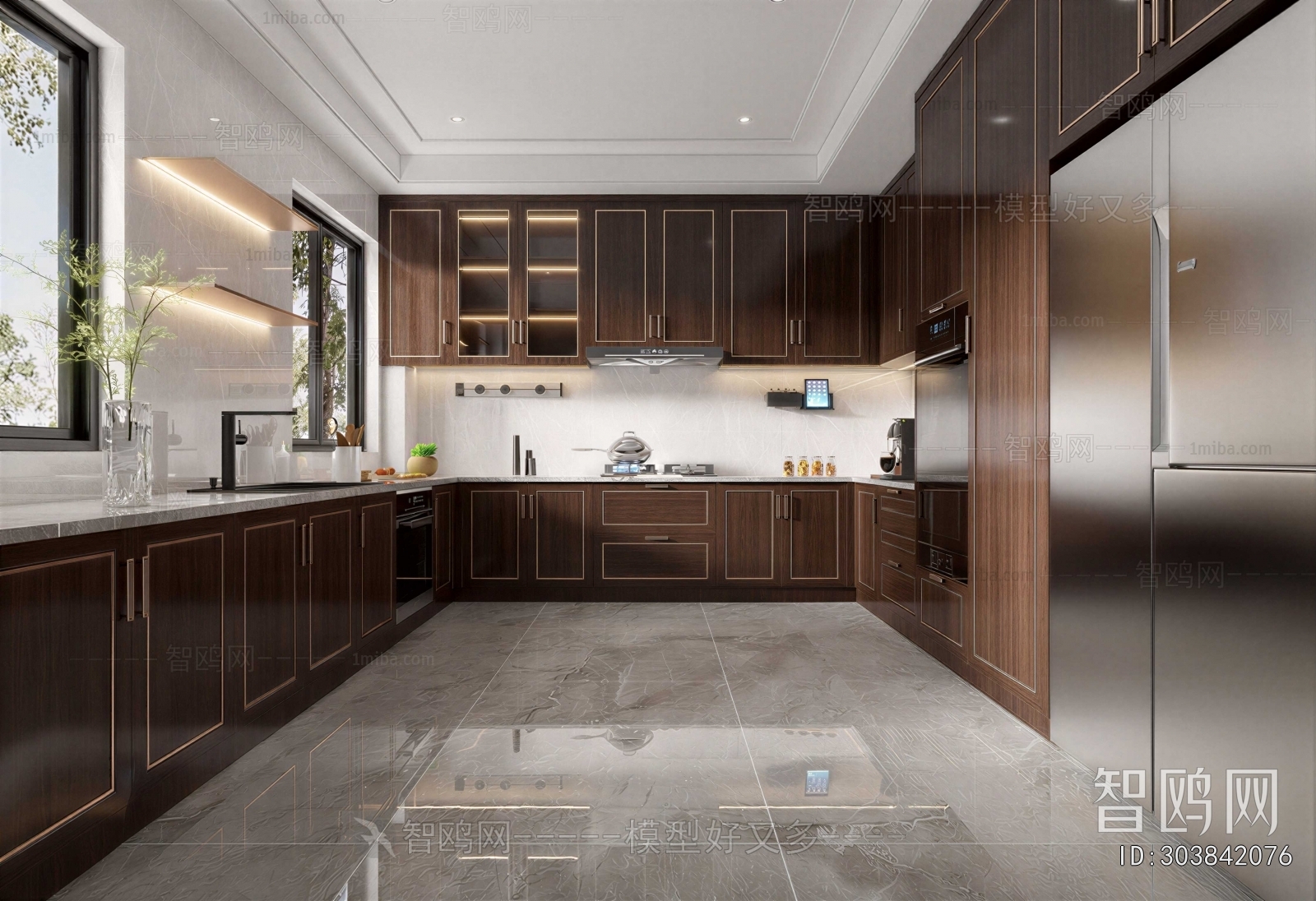 New Chinese Style The Kitchen