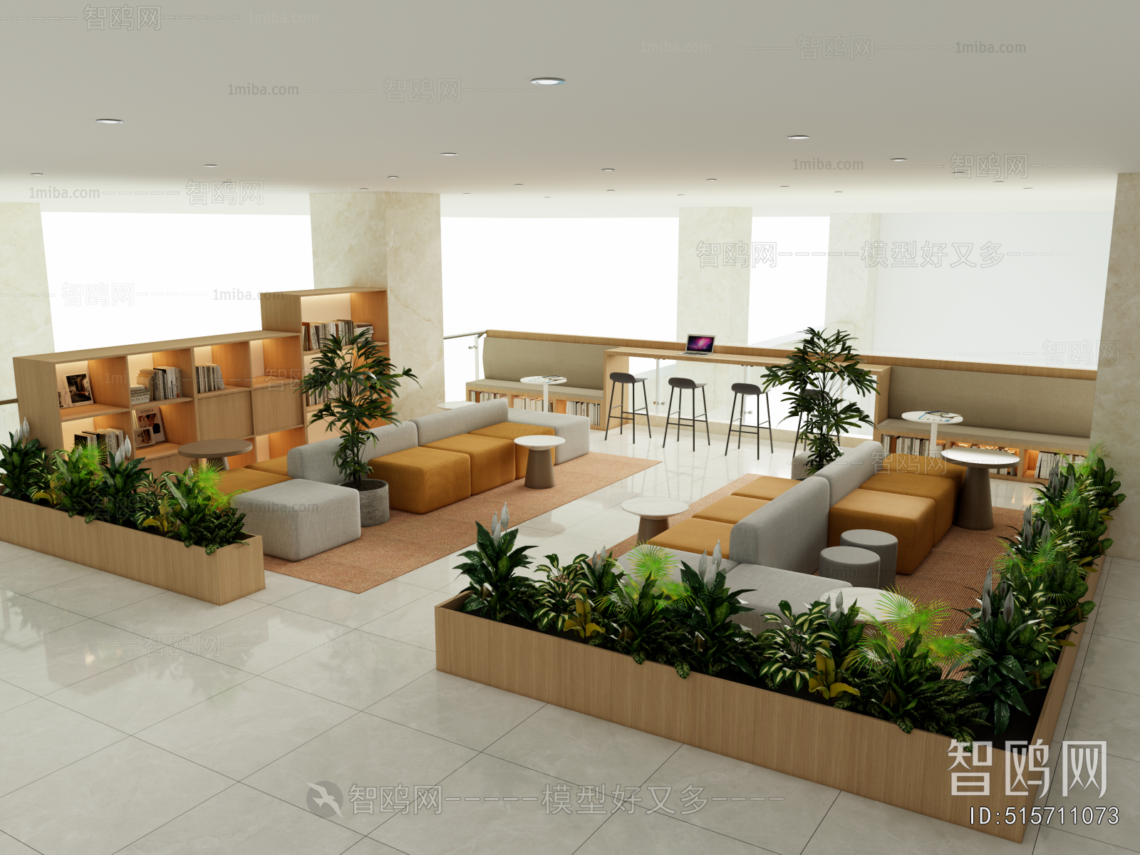 Modern Office Rest Area