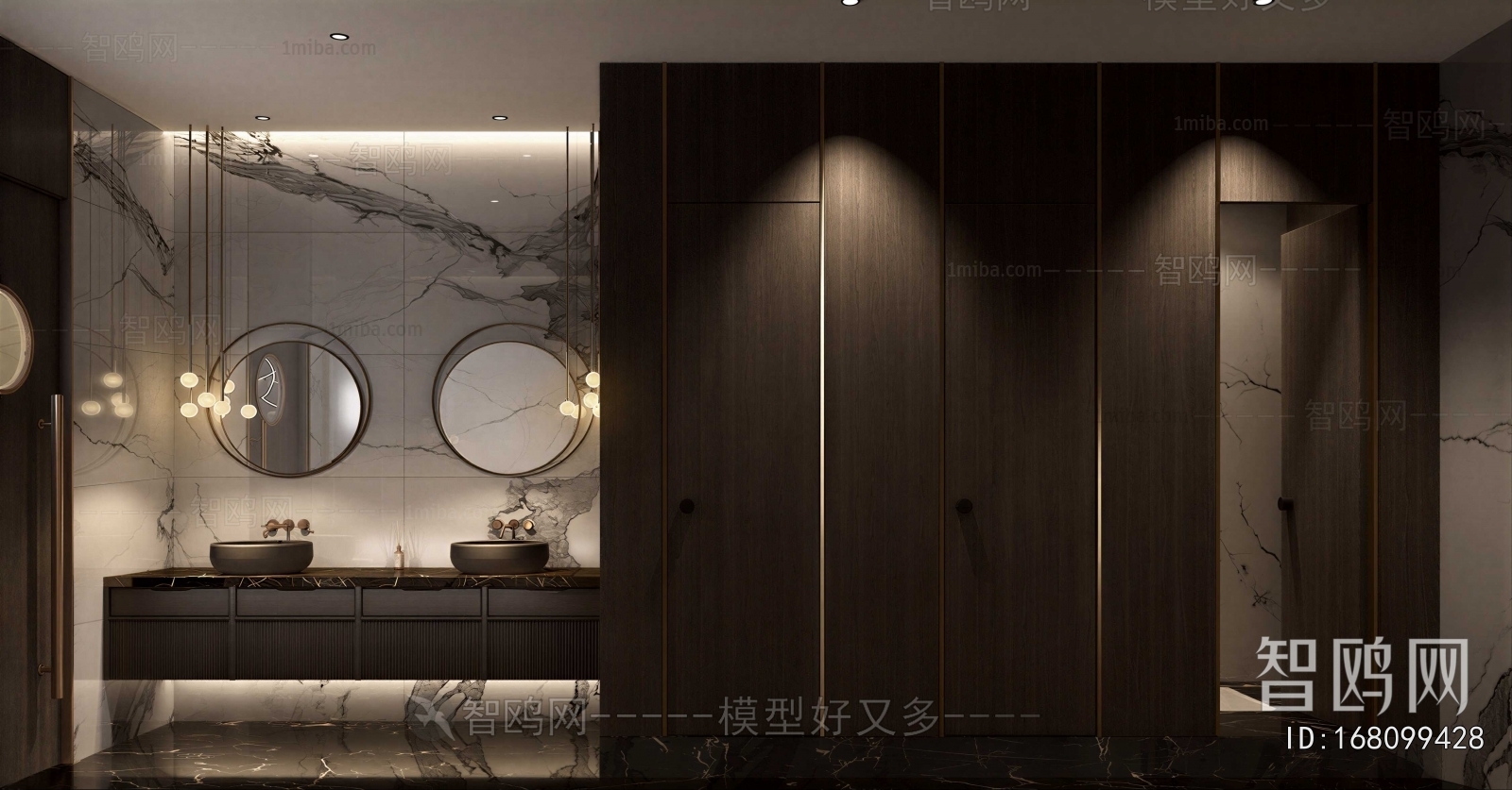 Modern Public Toilet