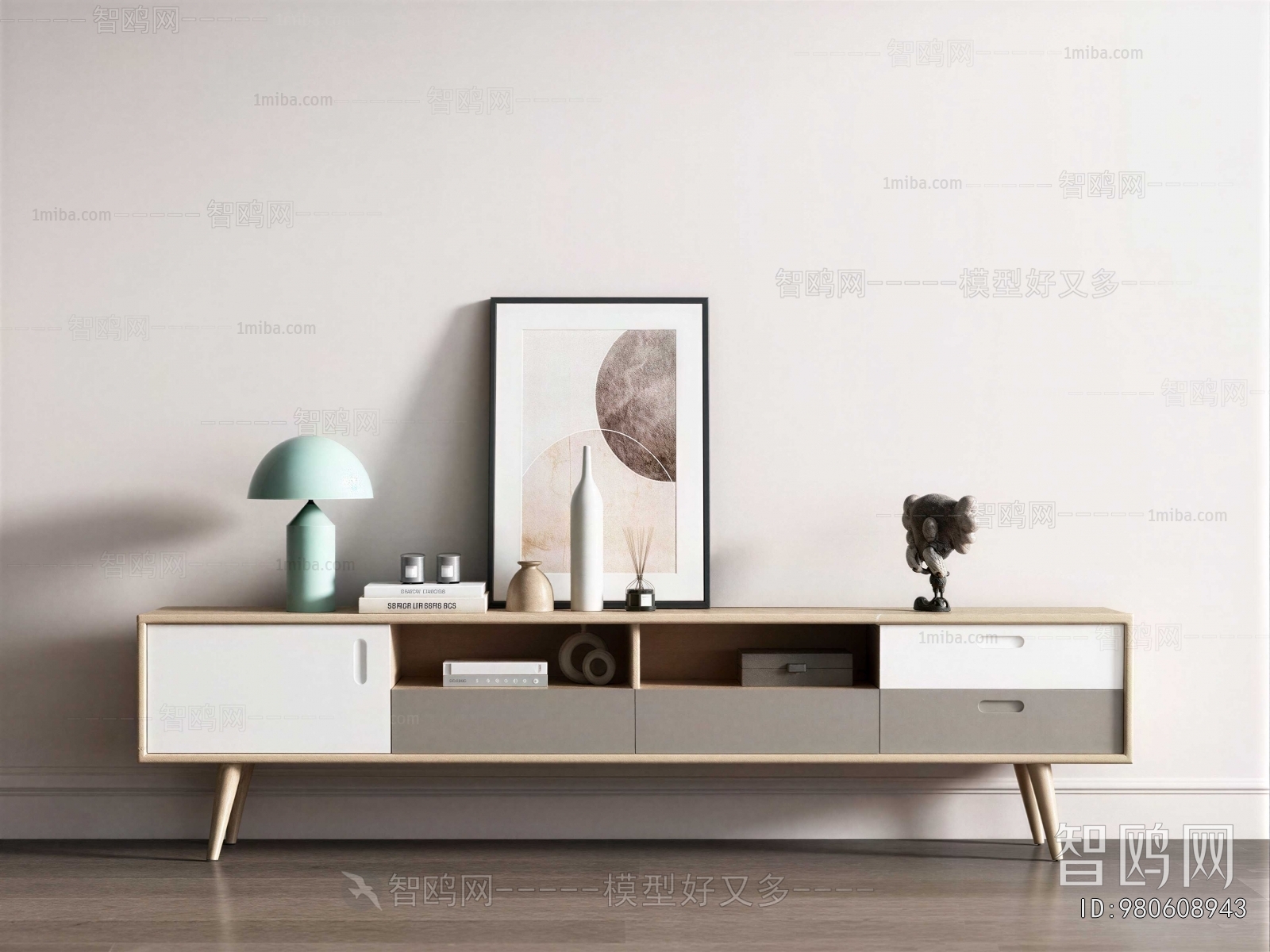 Nordic Style TV Cabinet