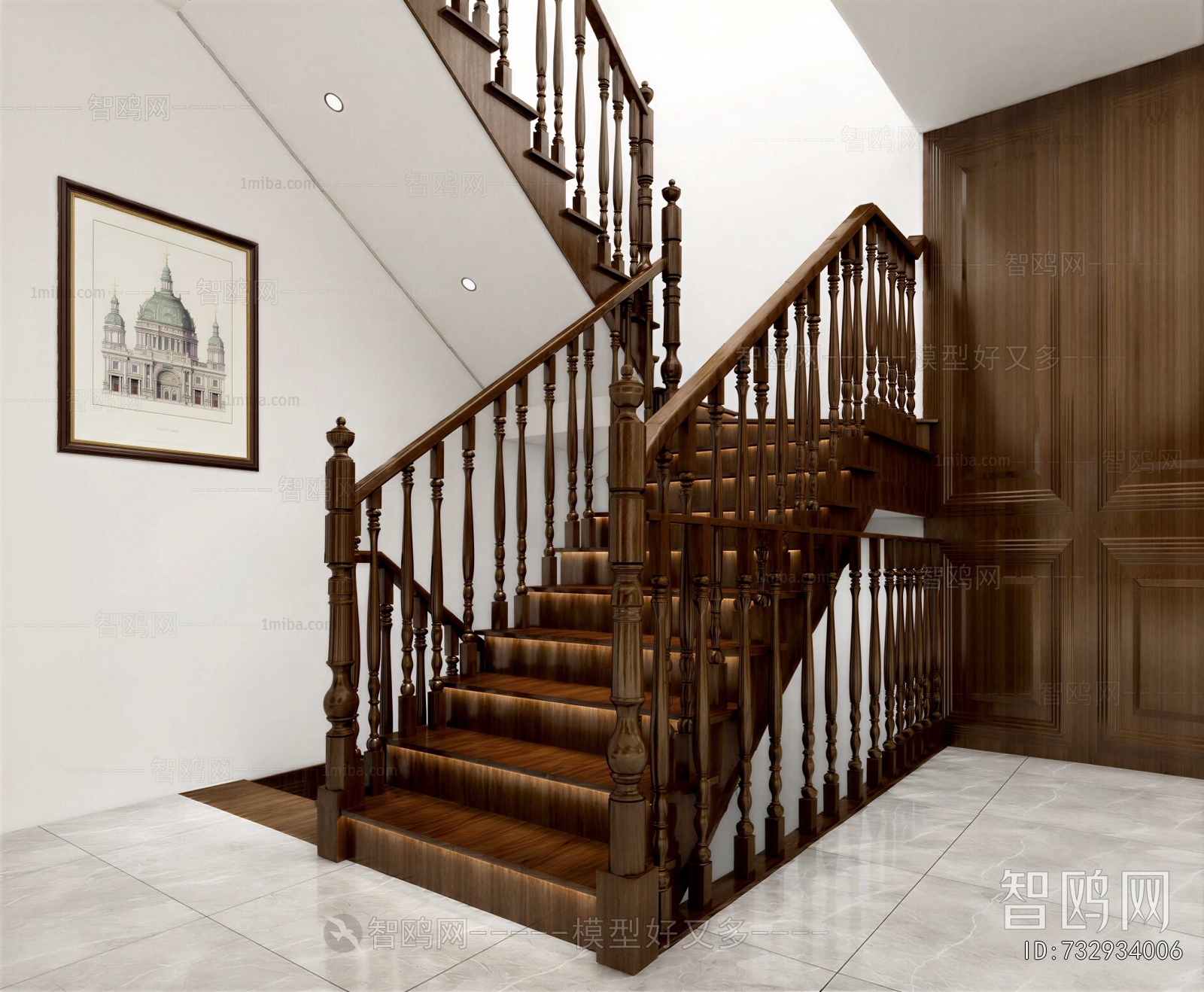 European Style Stairwell
