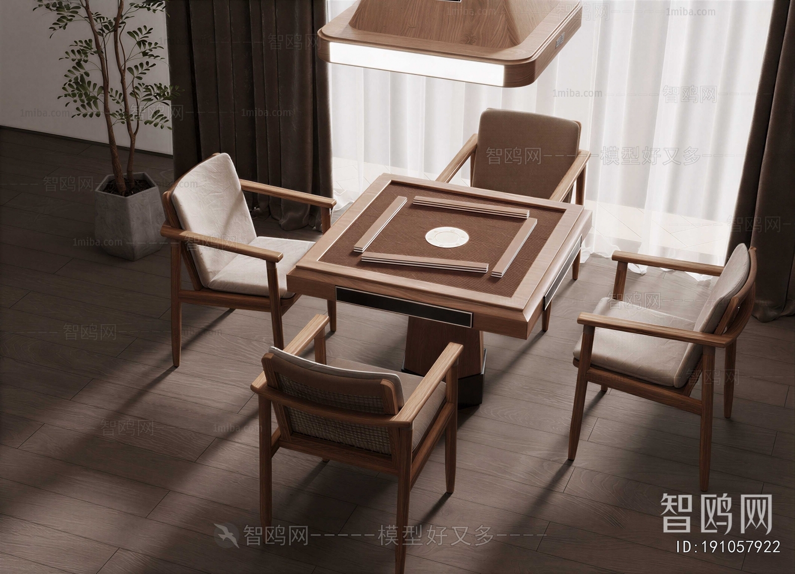 New Chinese Style Mahjong Tables And Chairs