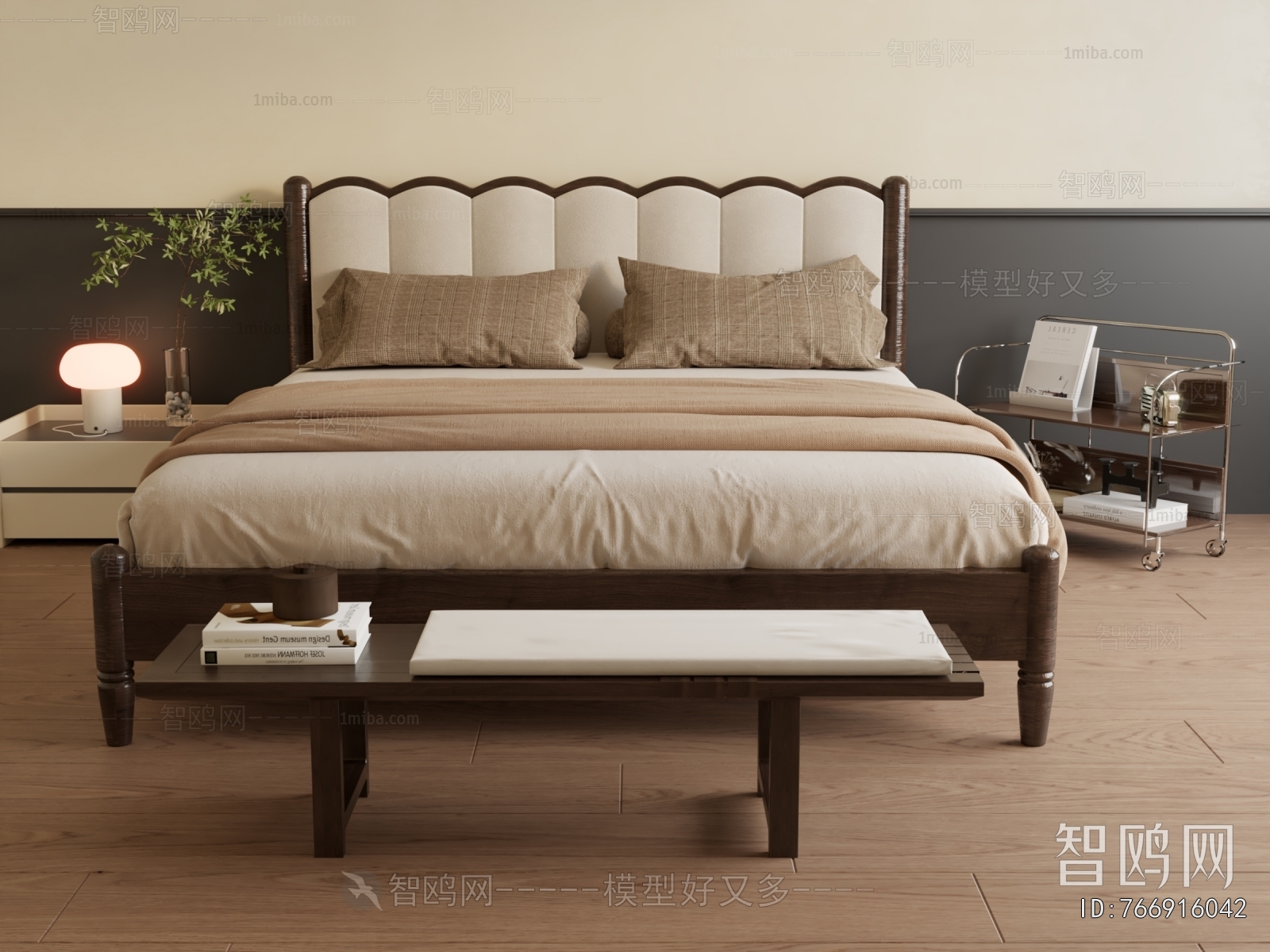 French Style Double Bed