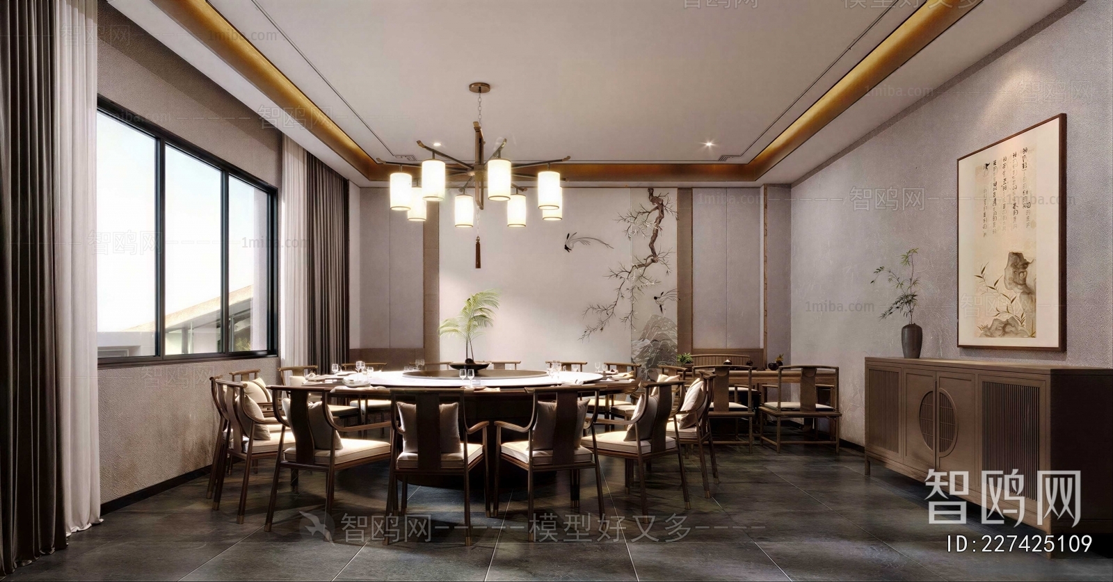 New Chinese Style Restaurant Box