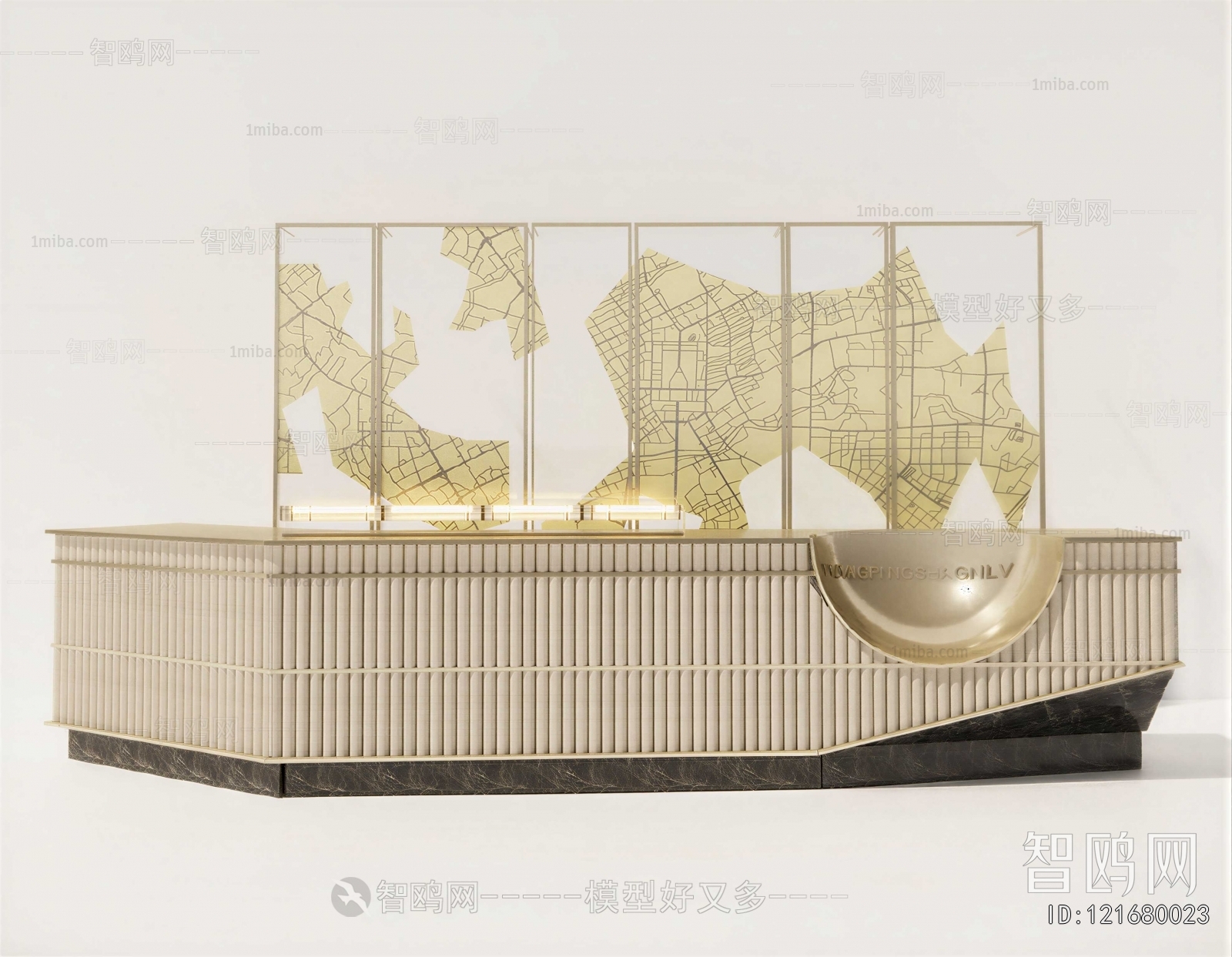 Modern Reception Desk