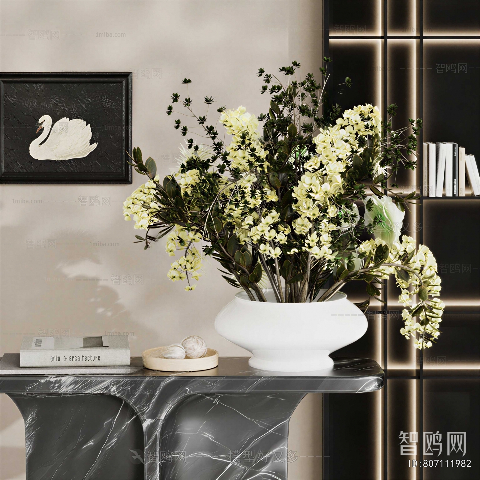 Modern Flower Arrangement