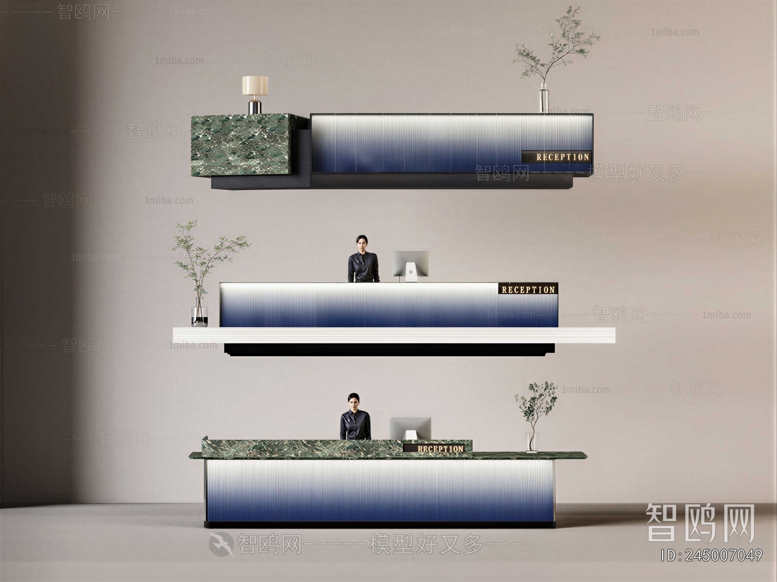 Modern Reception Desk
