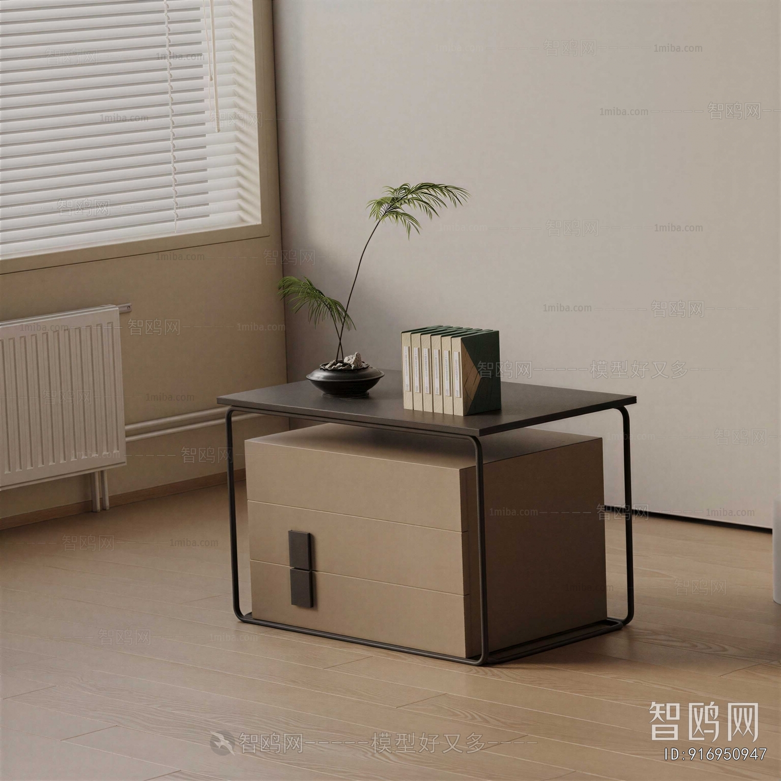 Modern Bedside Cupboard