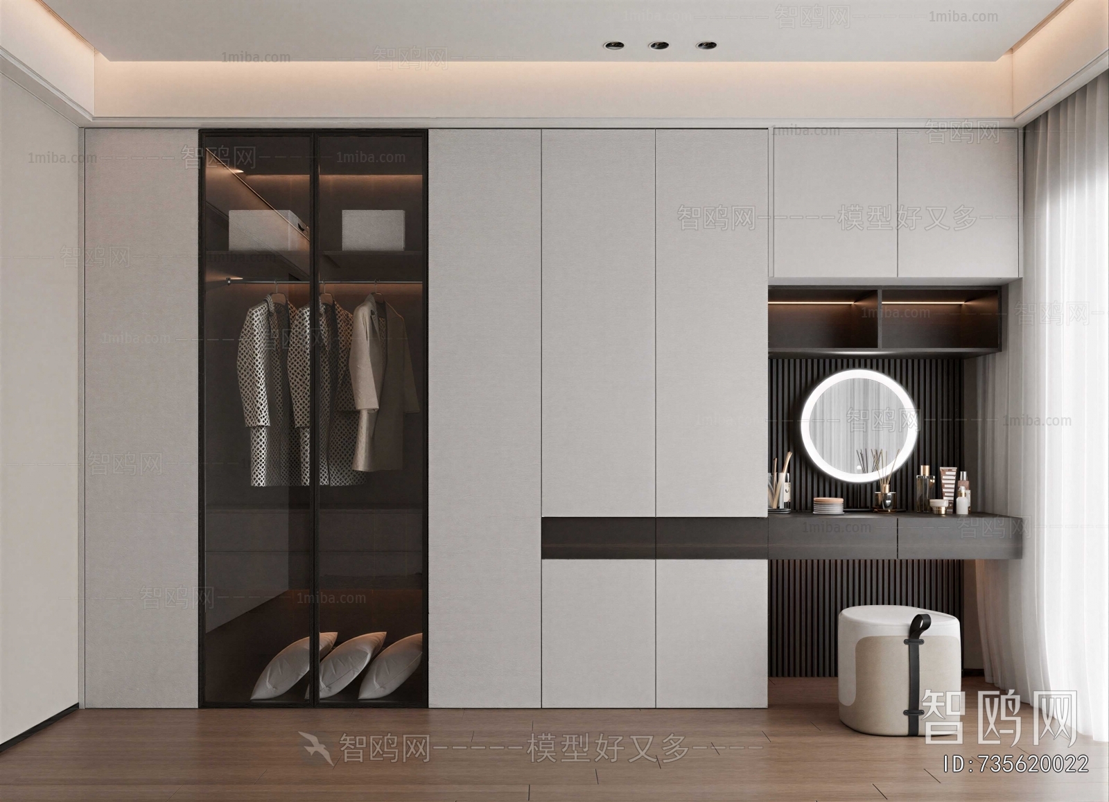 Modern The Wardrobe