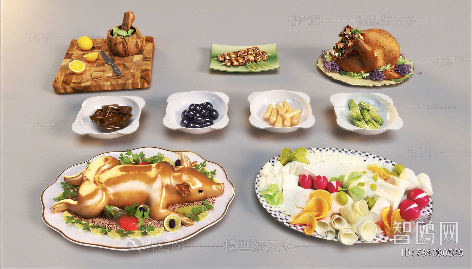 Modern Specialty Cooked Food Dry Goods