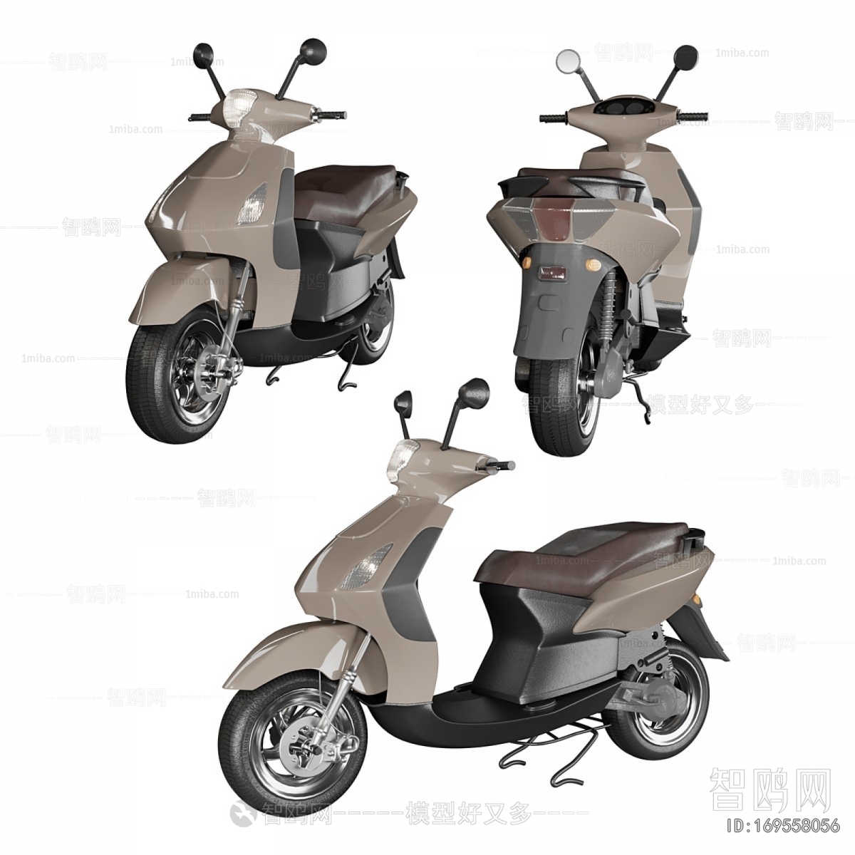 Retro Style Motorcycle