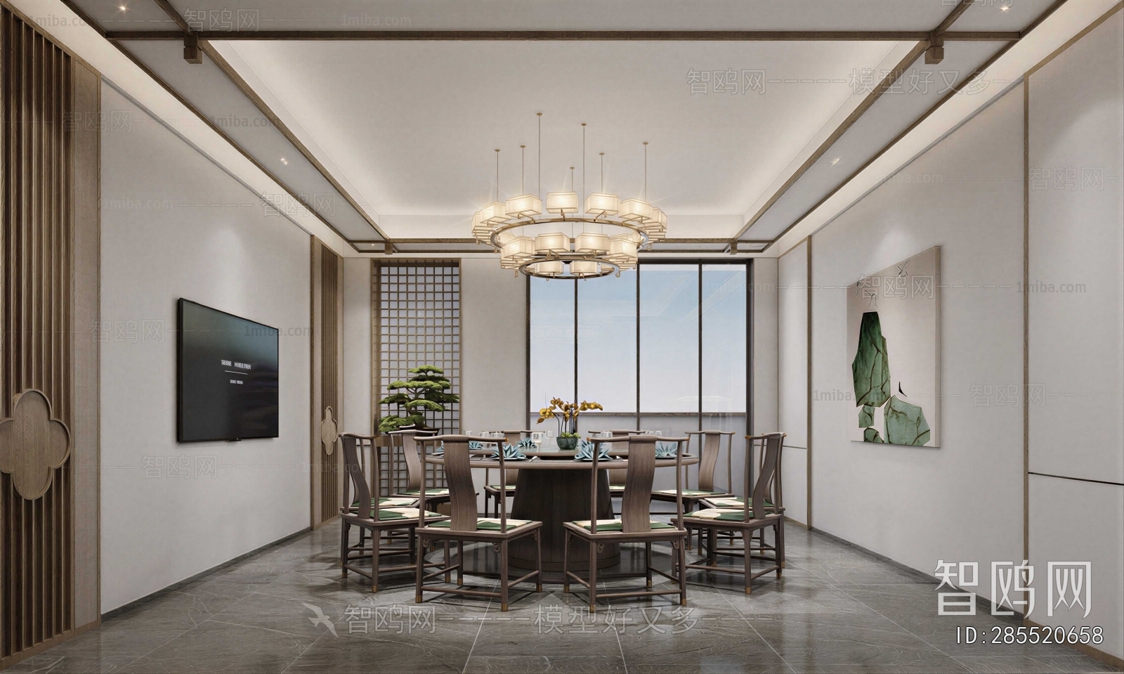 New Chinese Style Restaurant Box