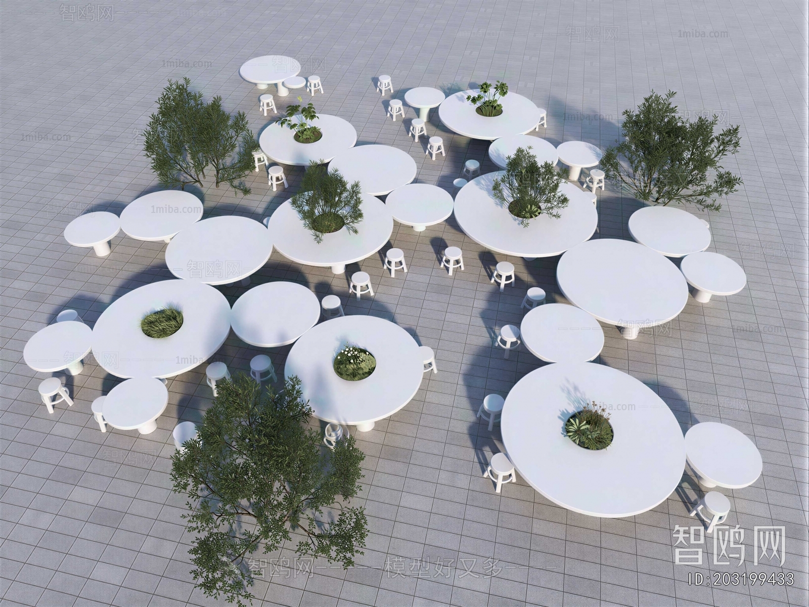 Modern Leisure Table And Chair