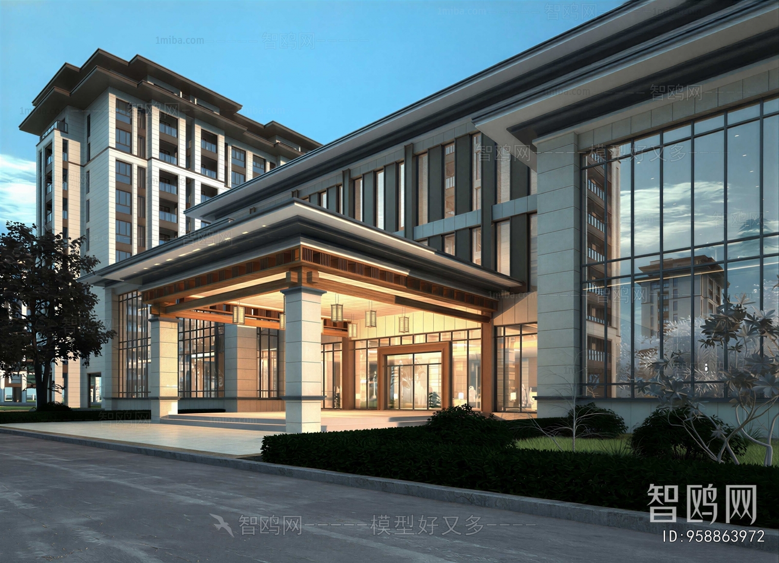 Modern Facade Element