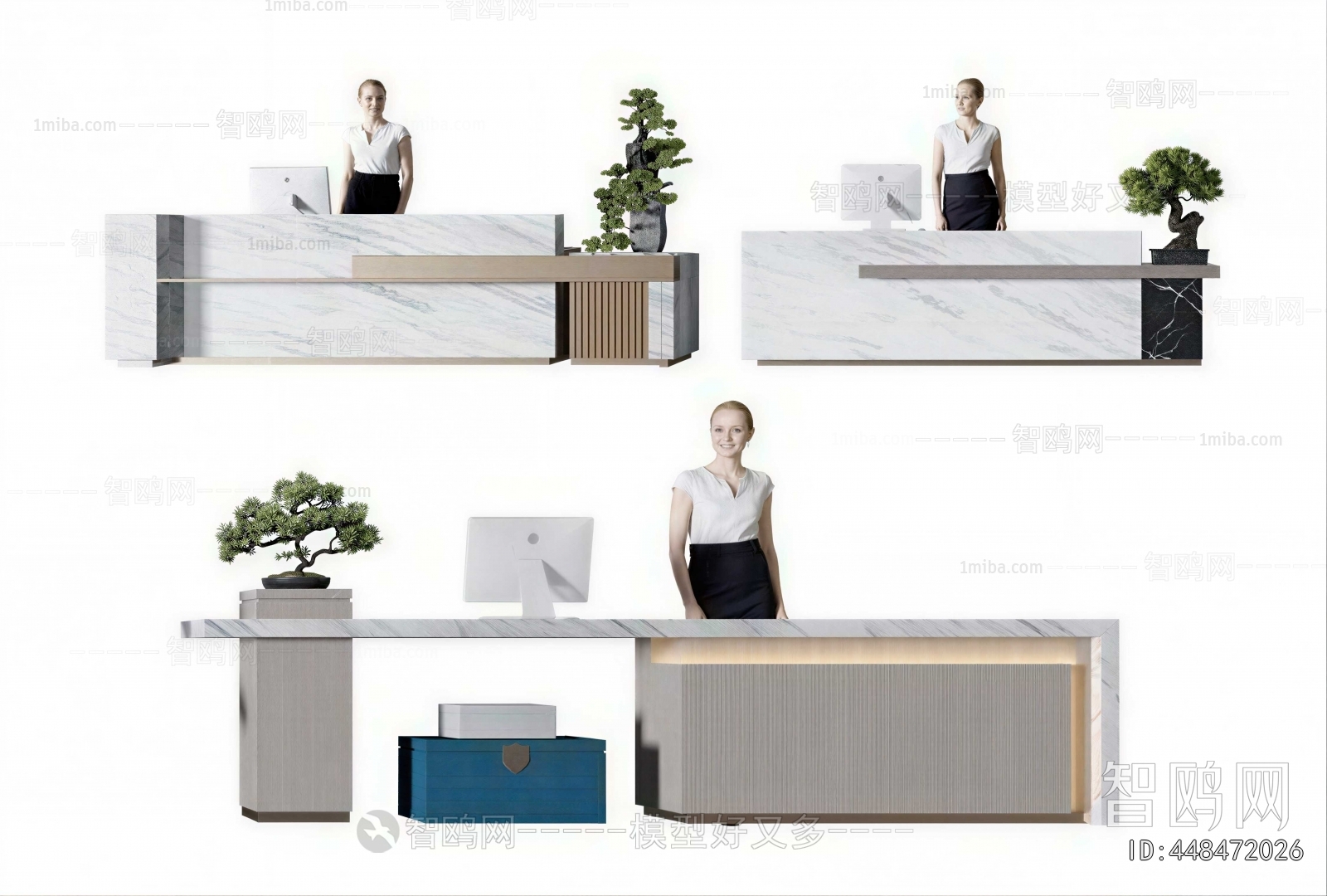 Modern Reception Desk