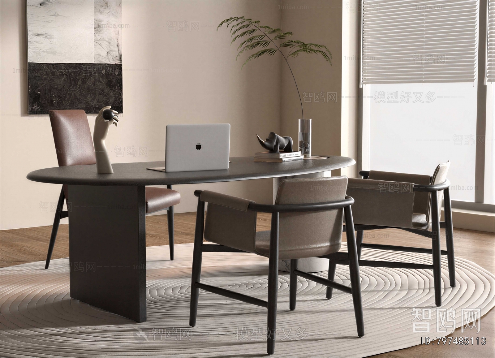 Modern Computer Desk And Chair