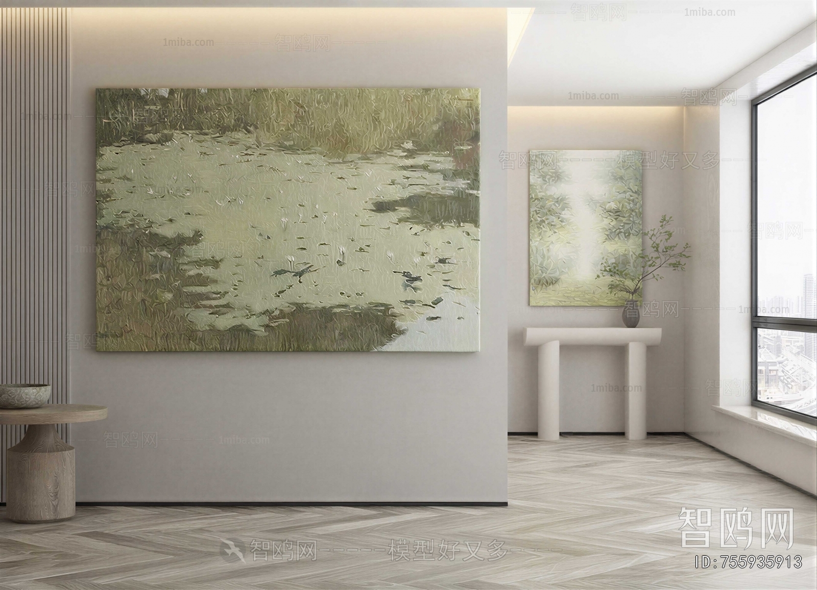 Wabi-sabi Style Painting