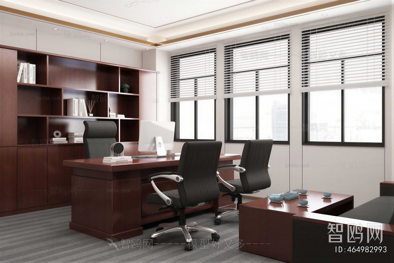 New Chinese Style Manager's Office