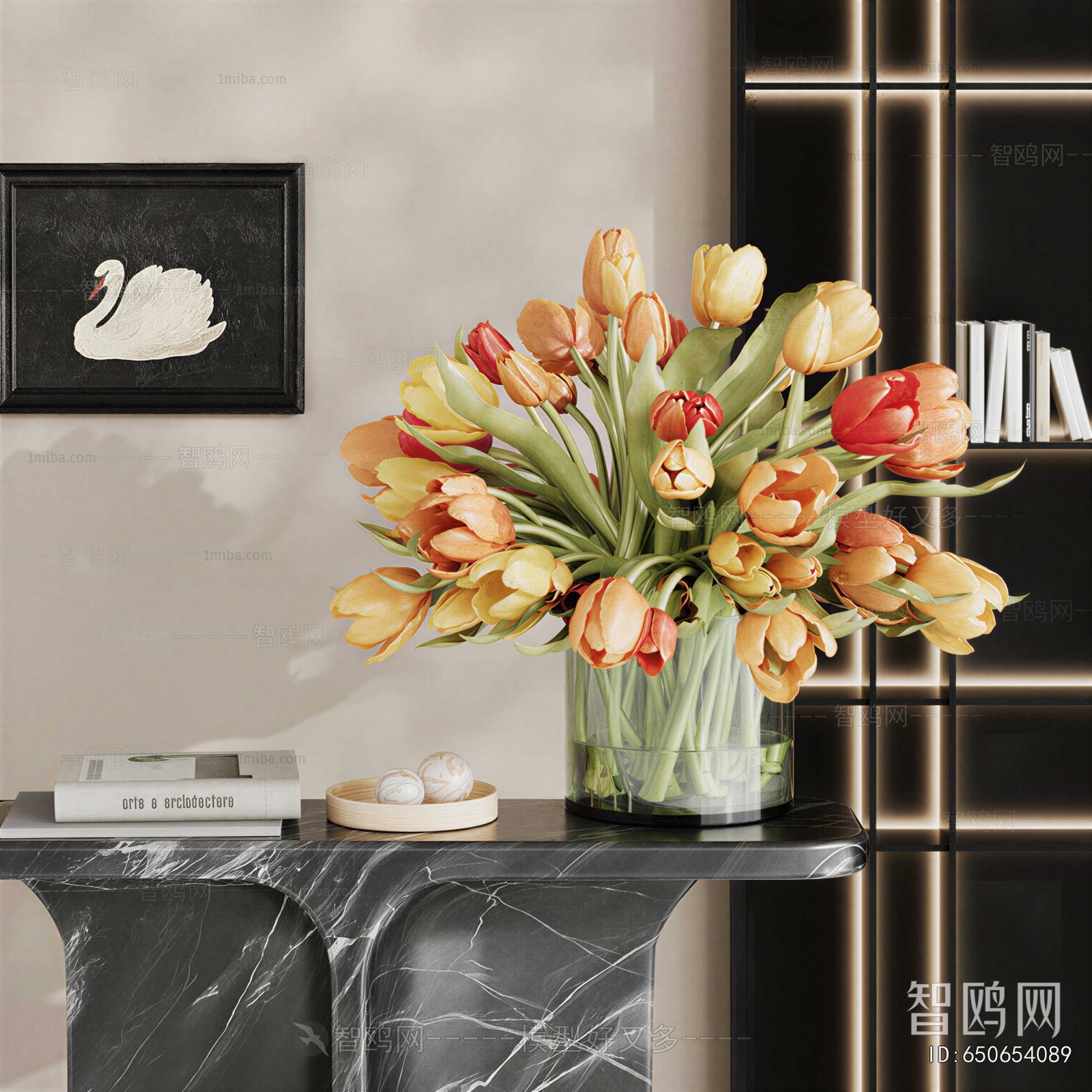 Modern Flower Arrangement