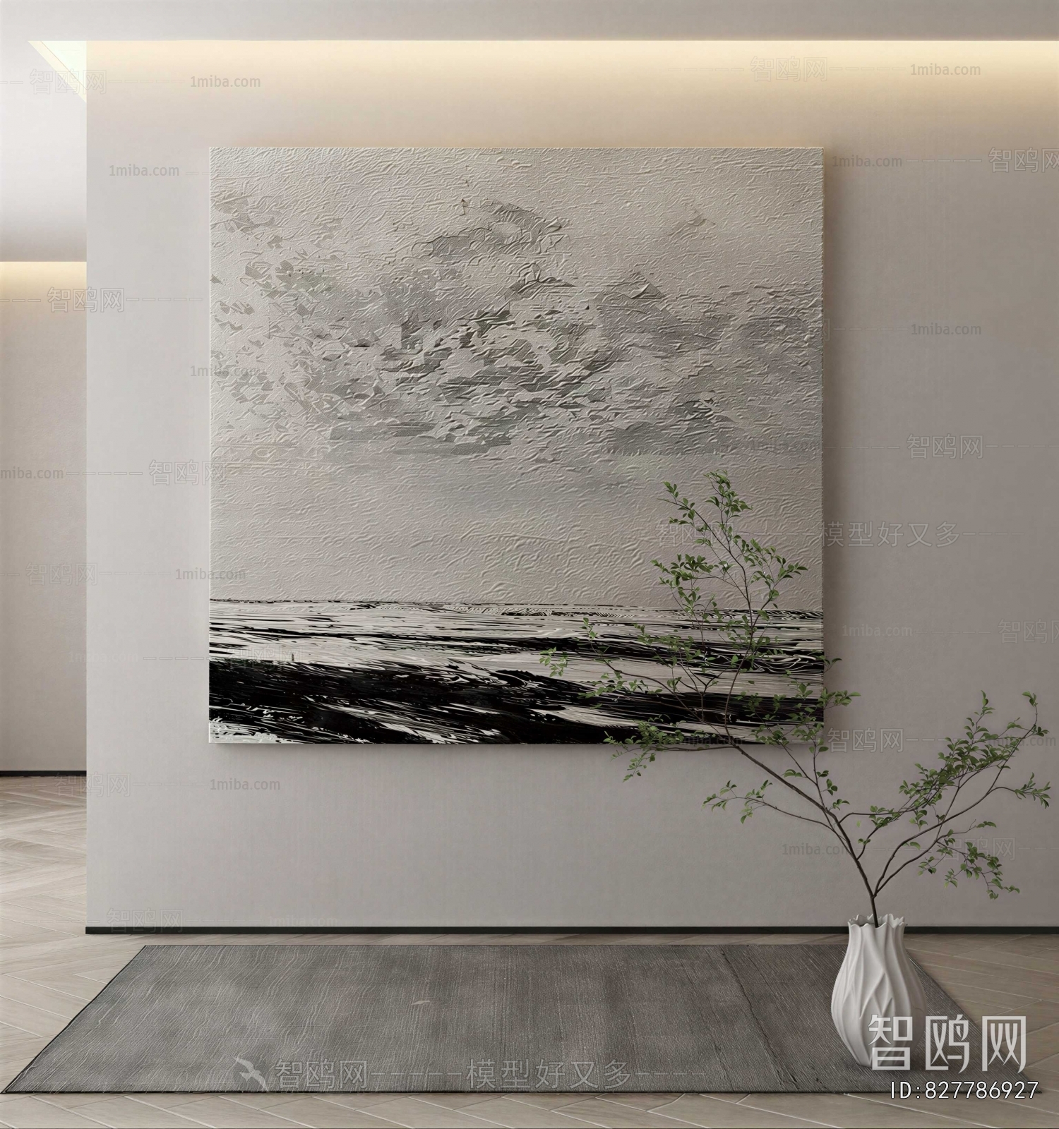 Wabi-sabi Style Painting