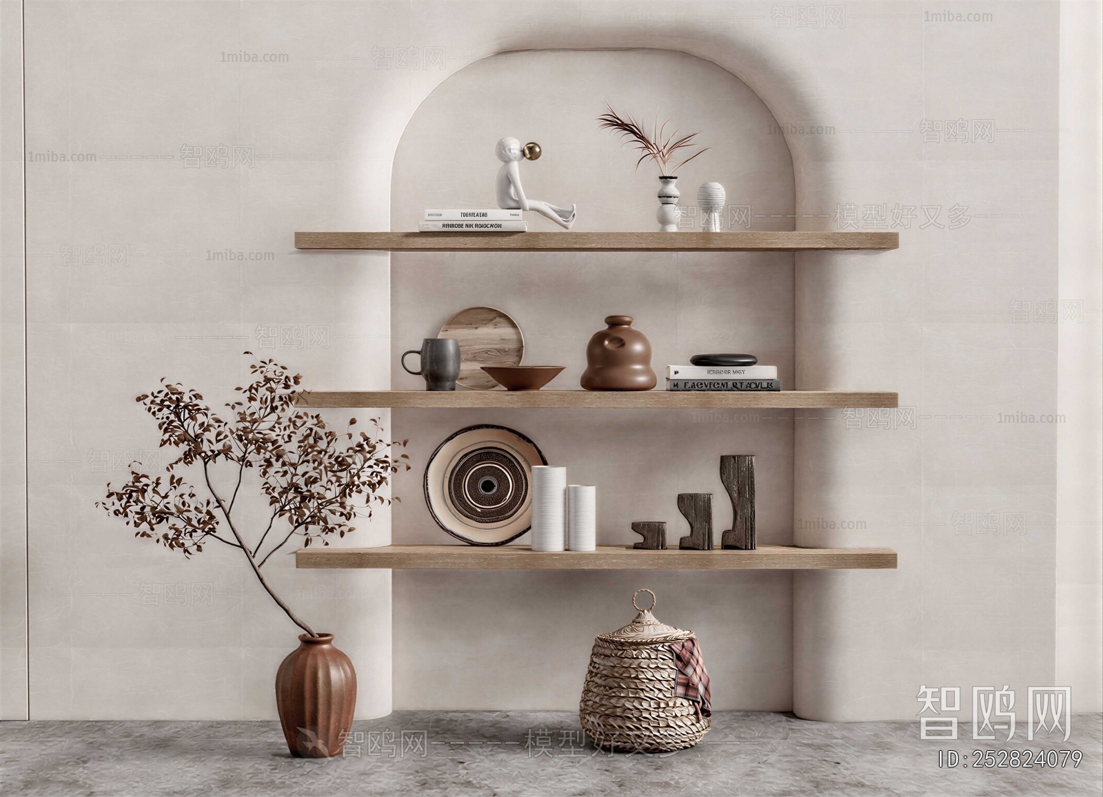 Wabi-sabi Style Decorative Set