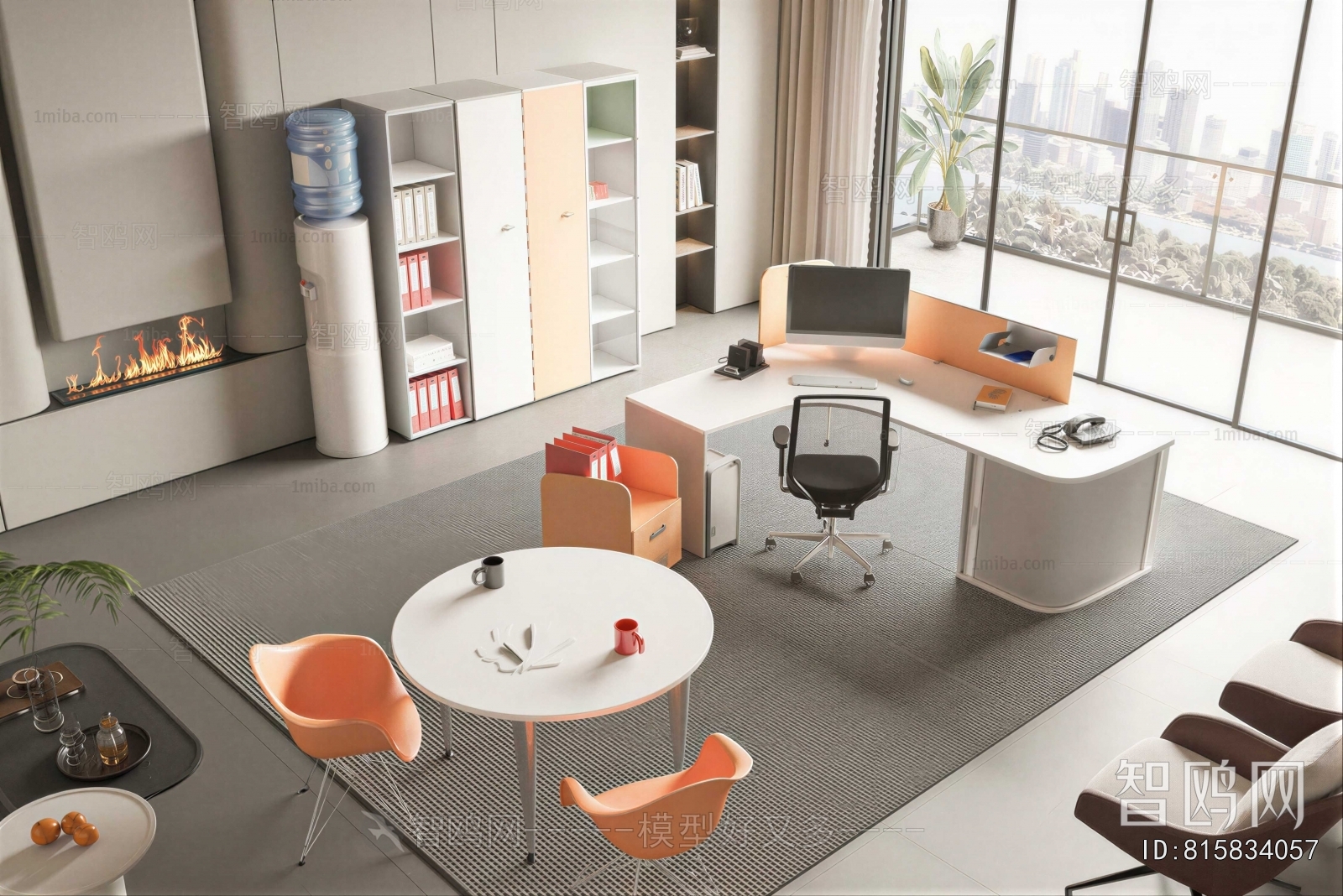 Modern Office Desk And Chair