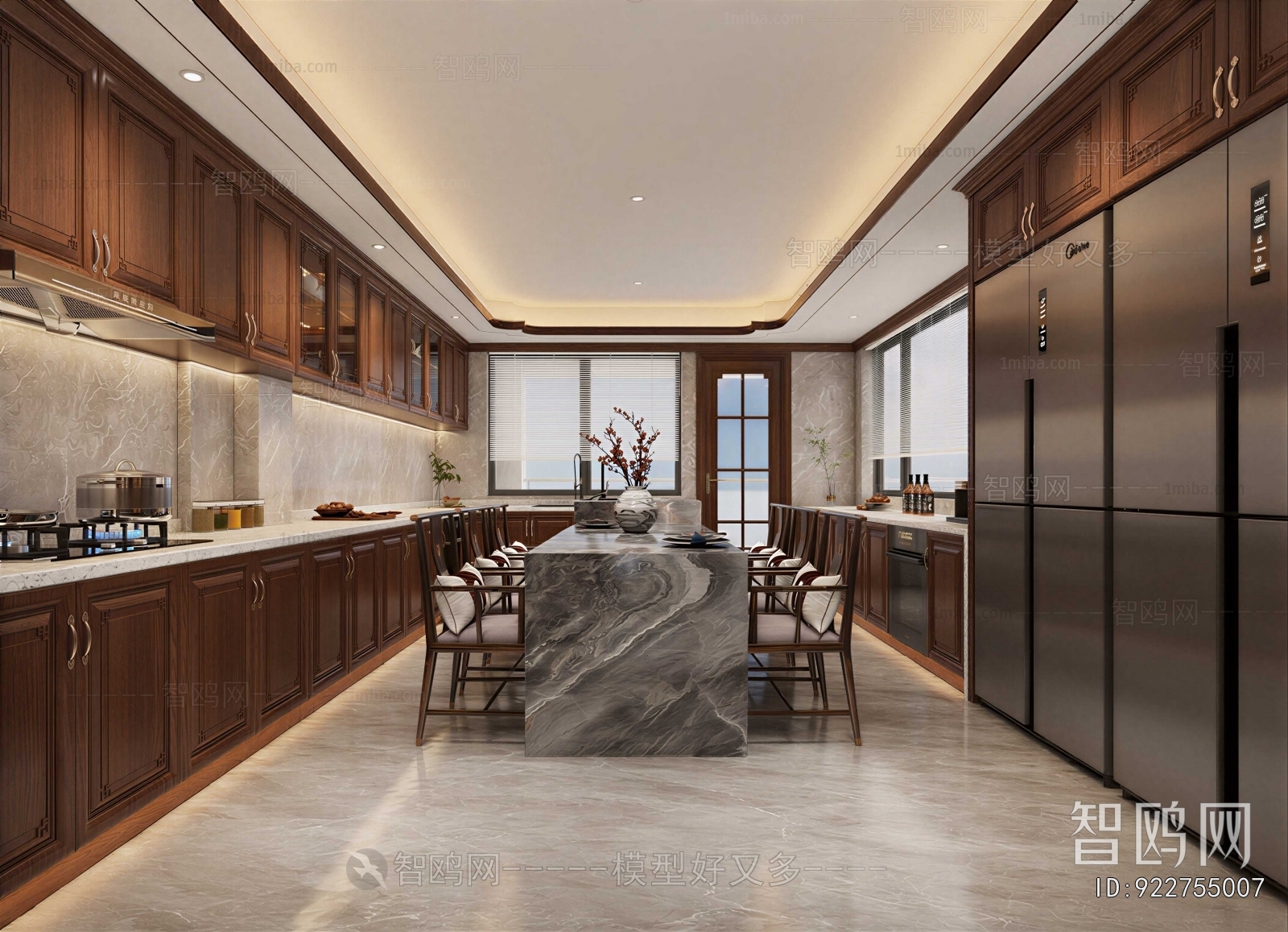 New Chinese Style The Kitchen