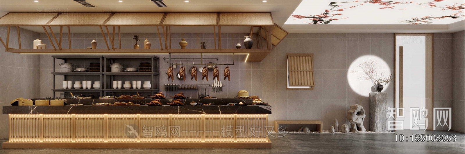 New Chinese Style Dining Room