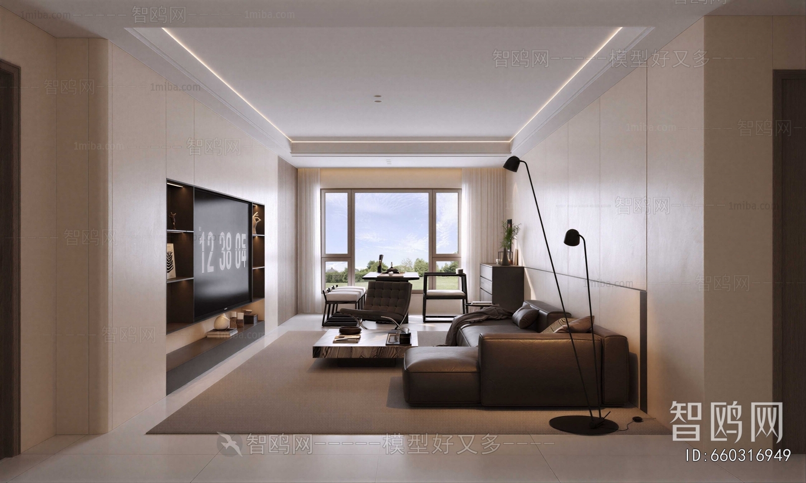 Modern A Living Room