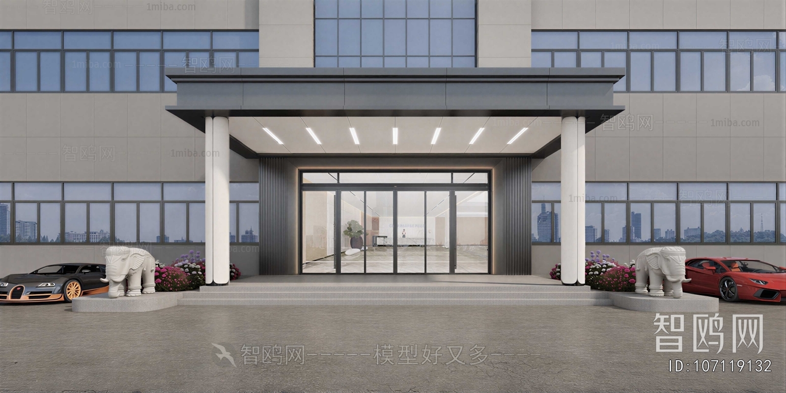 Modern Facade Element