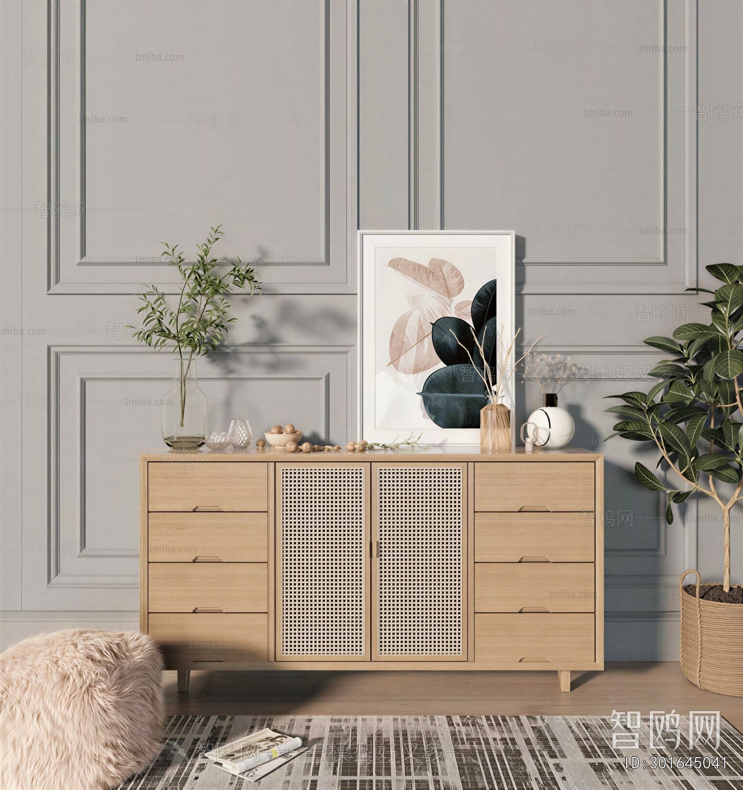 Nordic Style Side Cabinet