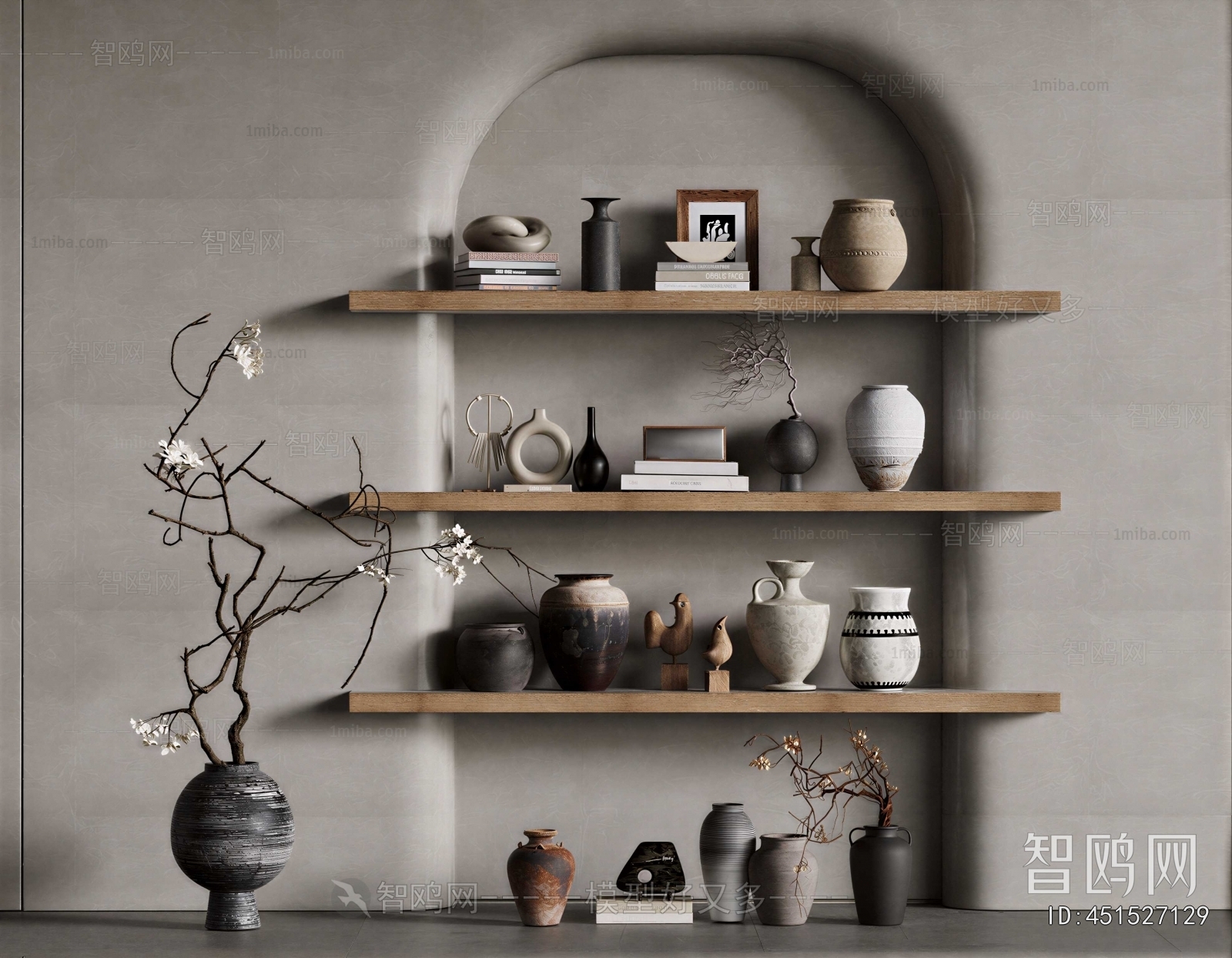 Wabi-sabi Style Decorative Set