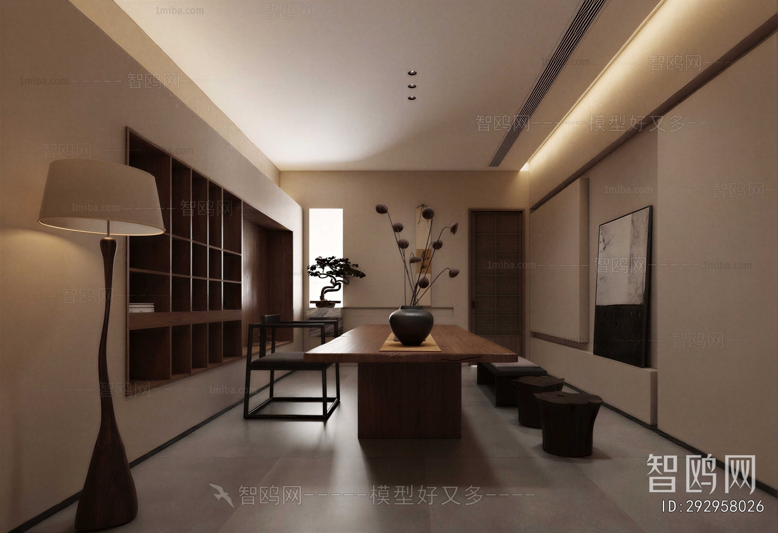 Wabi-sabi Style Tea House