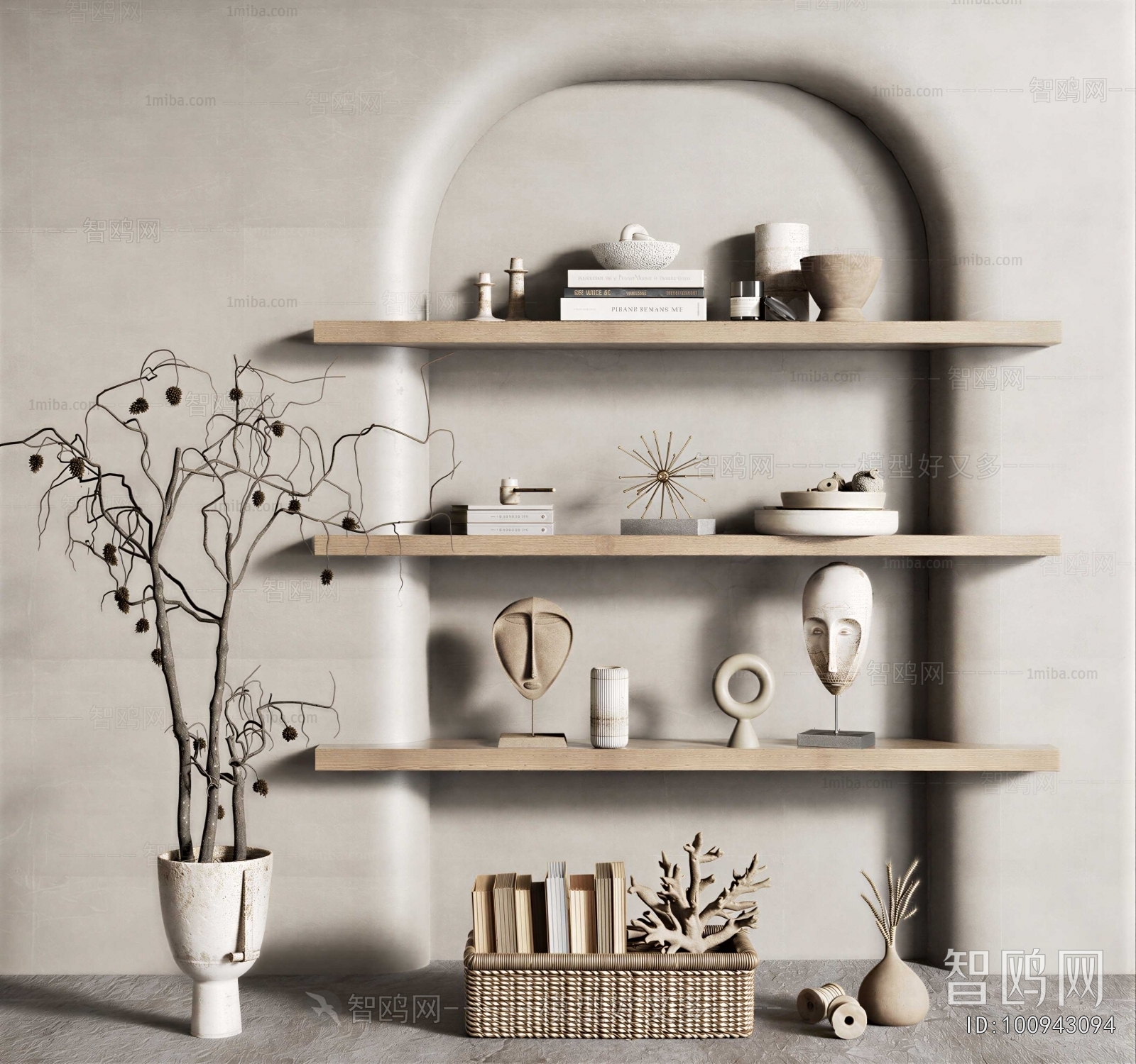 Wabi-sabi Style Decorative Set