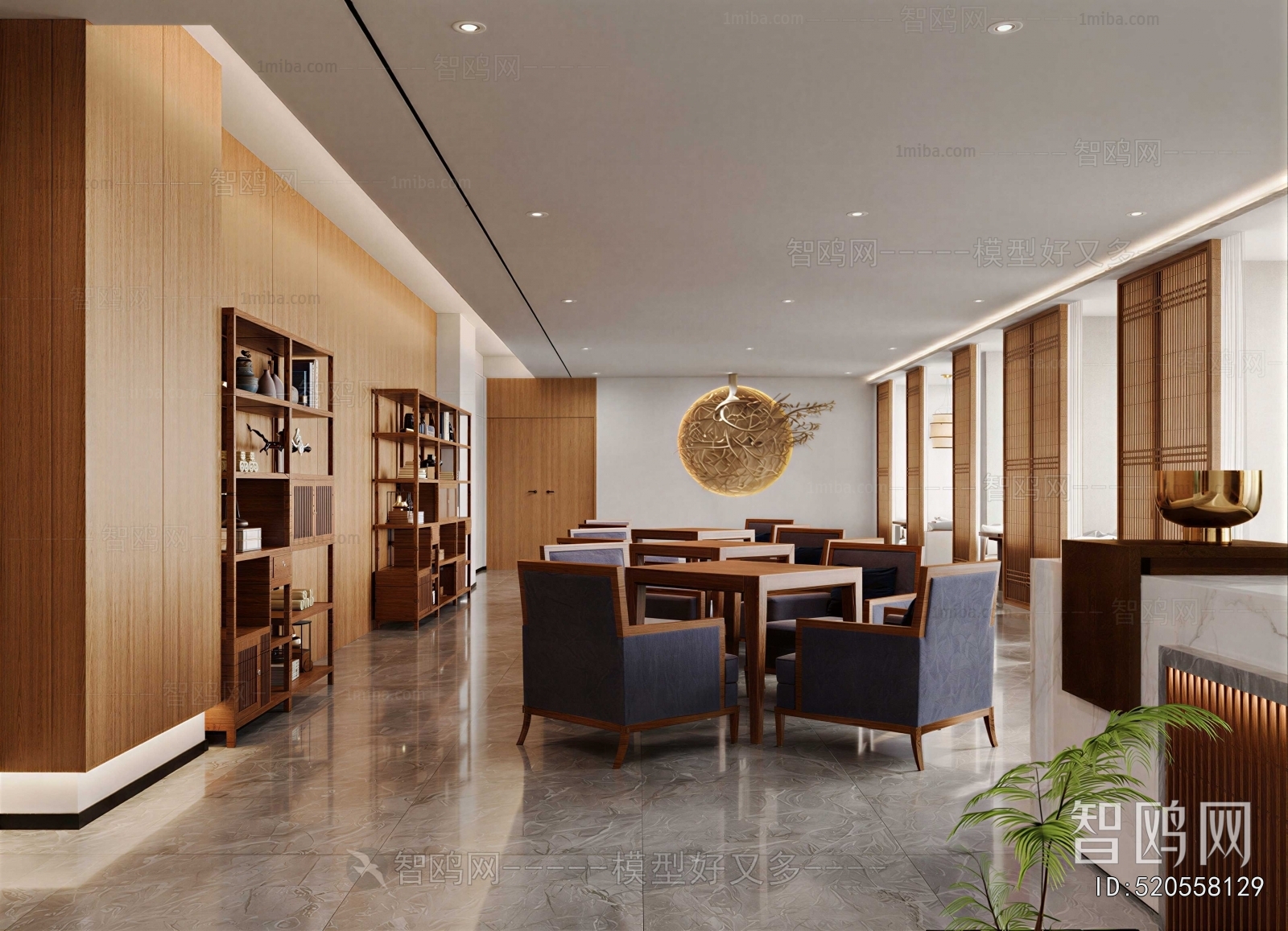 New Chinese Style Club Space