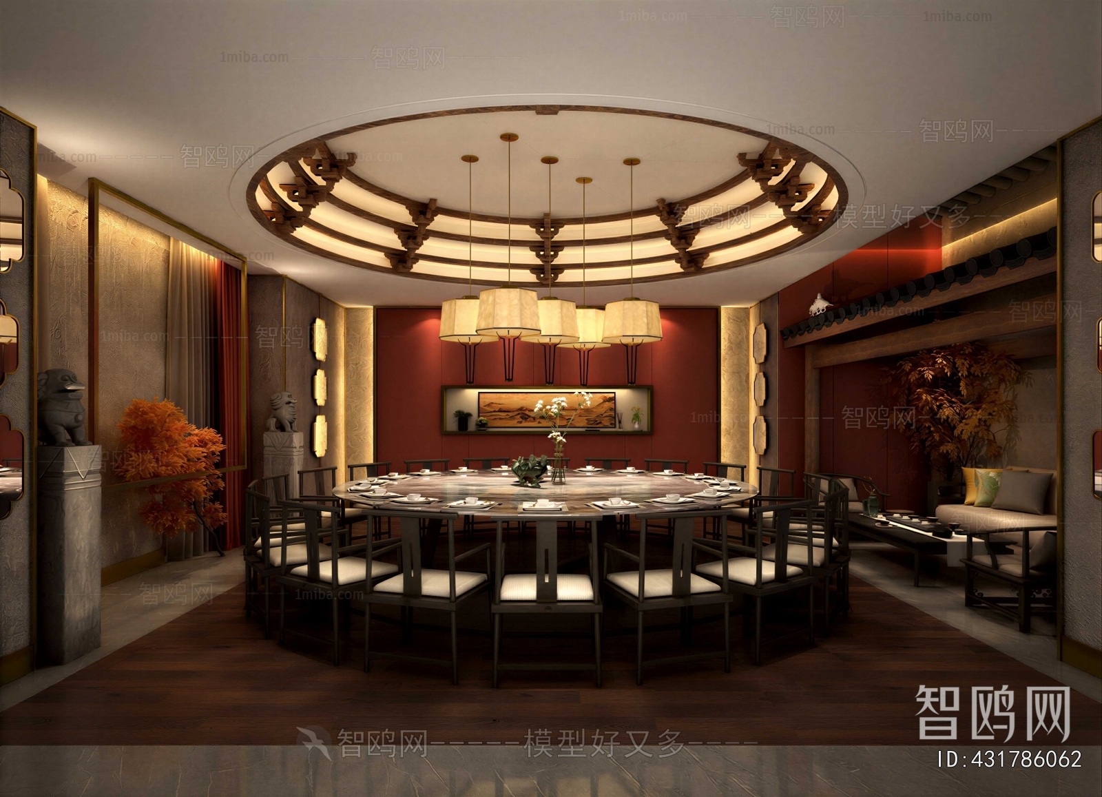 New Chinese Style Restaurant Box