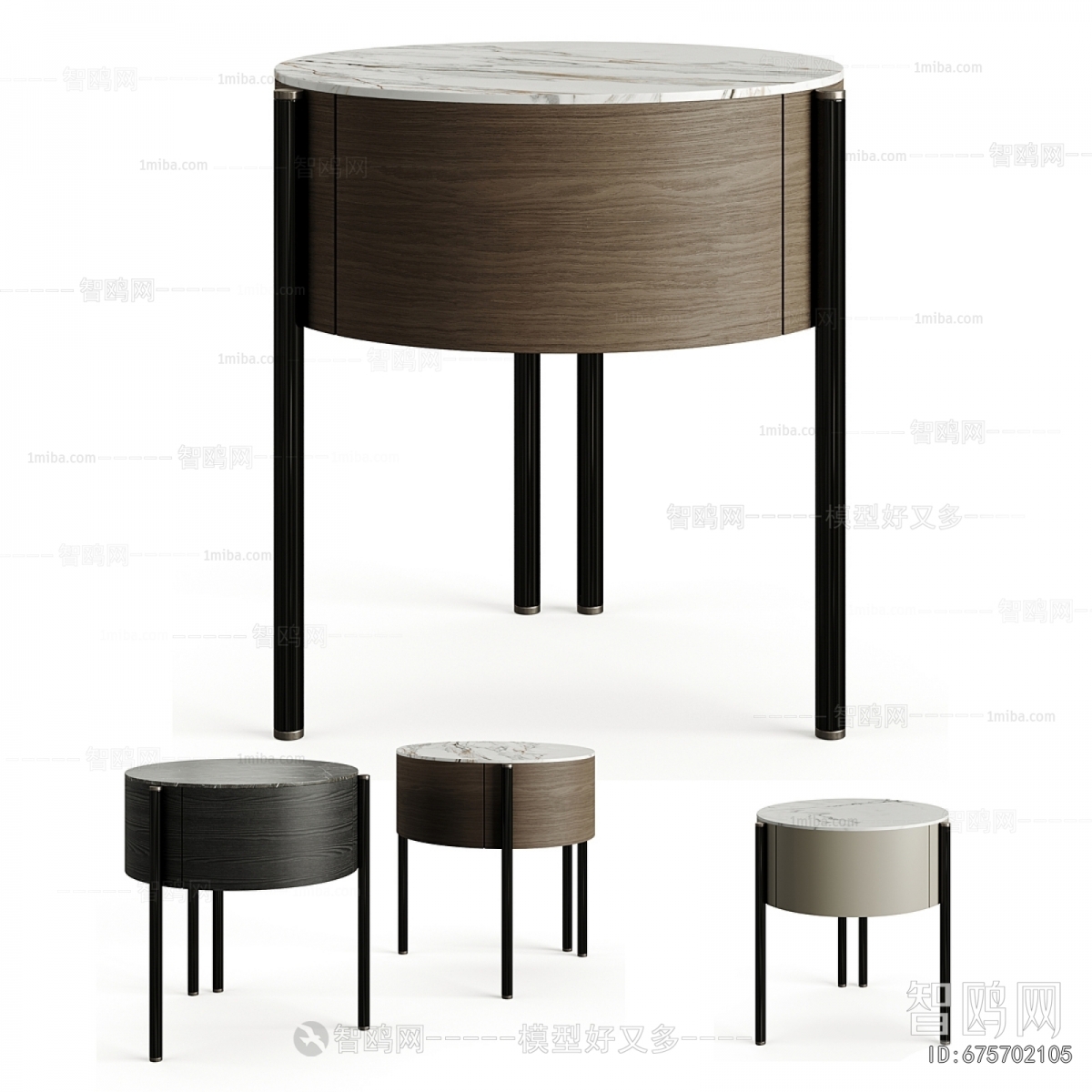 Modern Bedside Cupboard